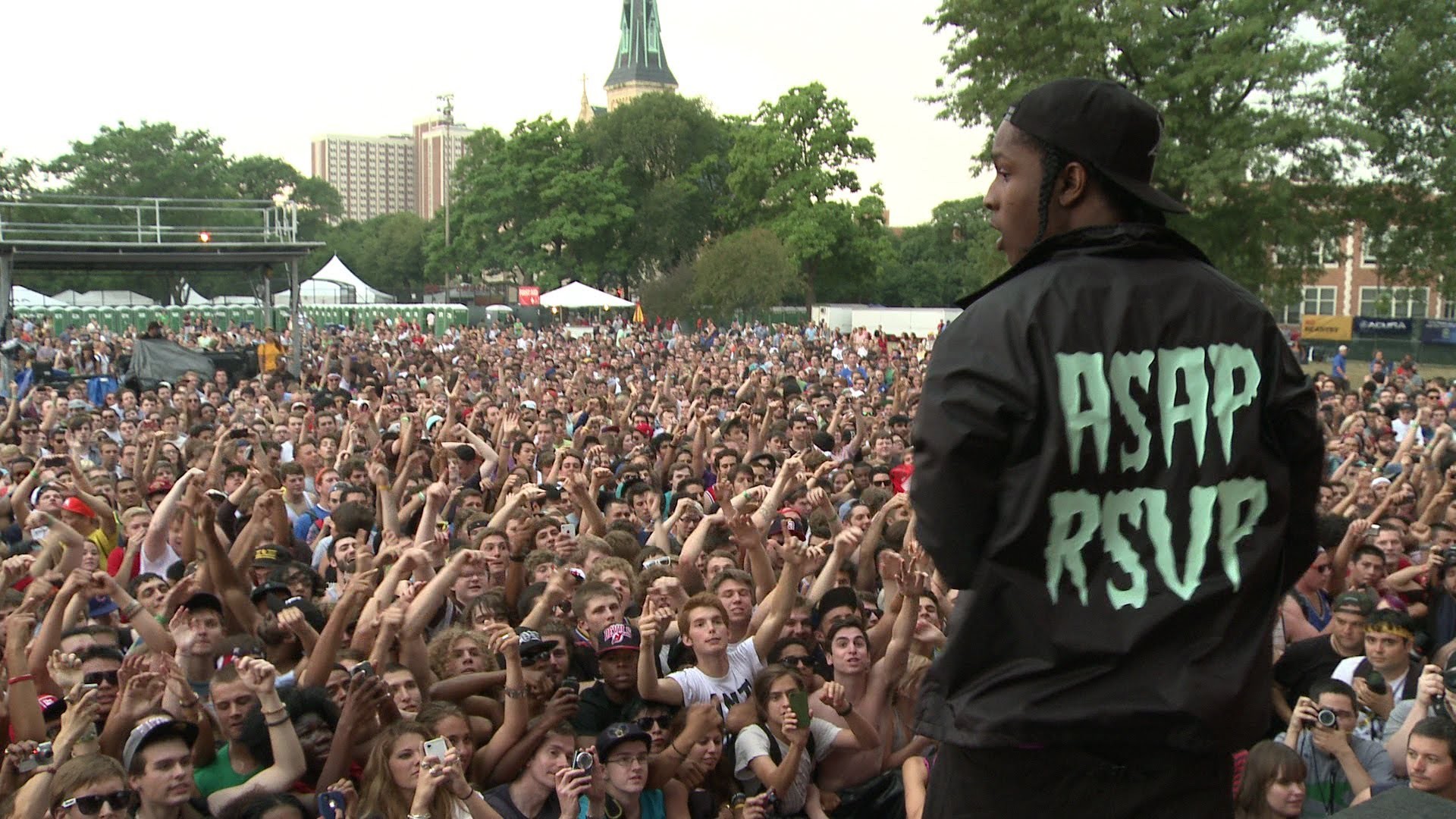 ASAP Rocky Live Crowd • Rap Wallpapers