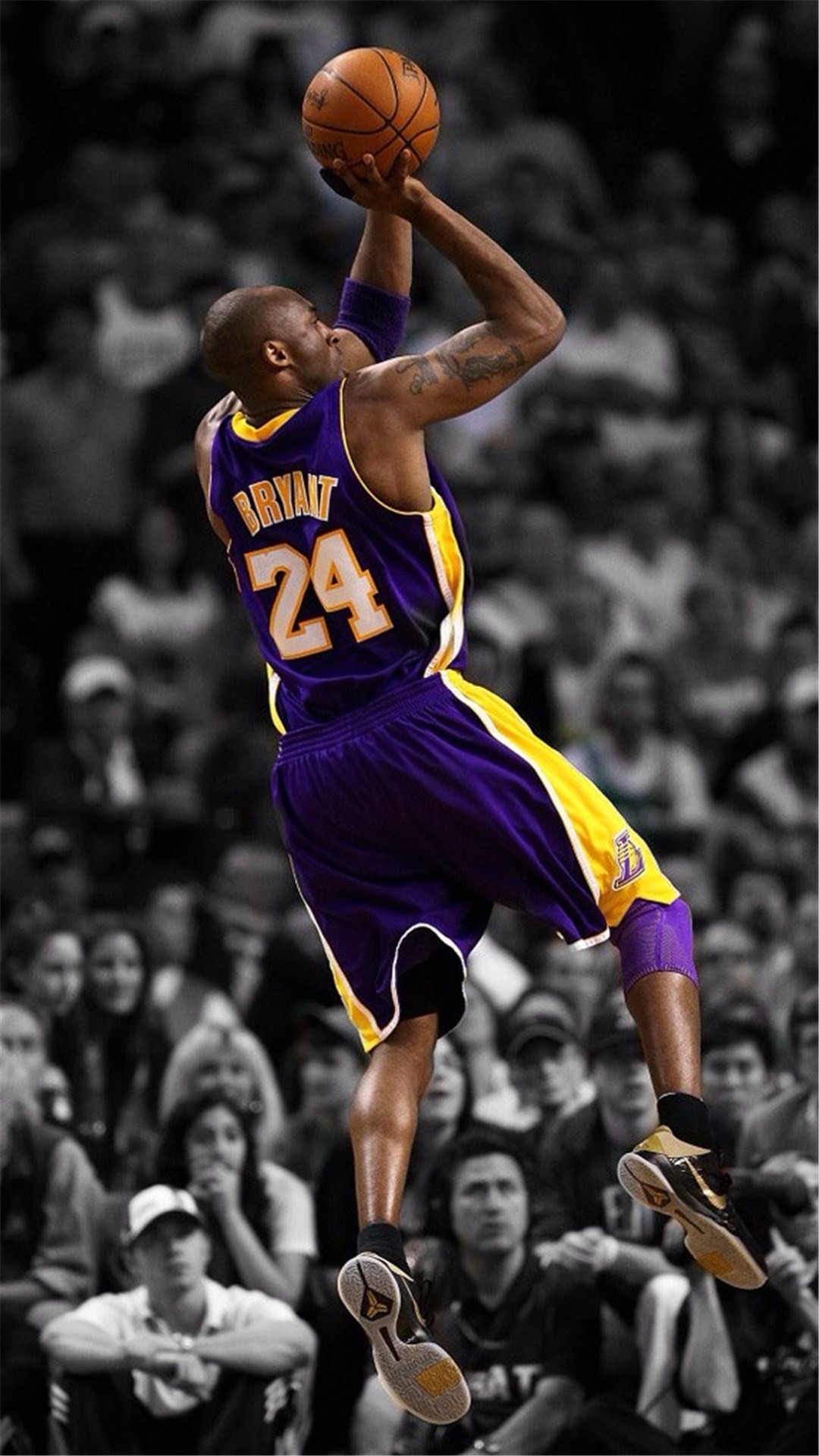 NBA Super Star Brant Kobe Show iPhone 6 wallpaper