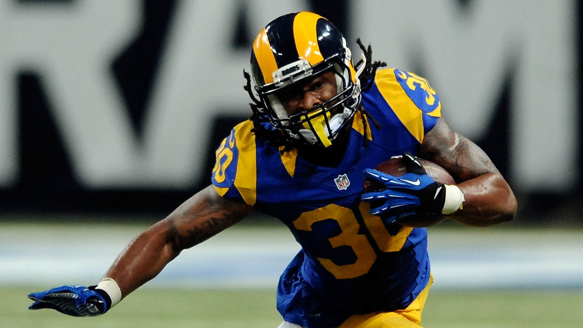 Sporting News NFL Rookie of the Year Todd Gurley rescuing Rams, RB position NFL Sporting News