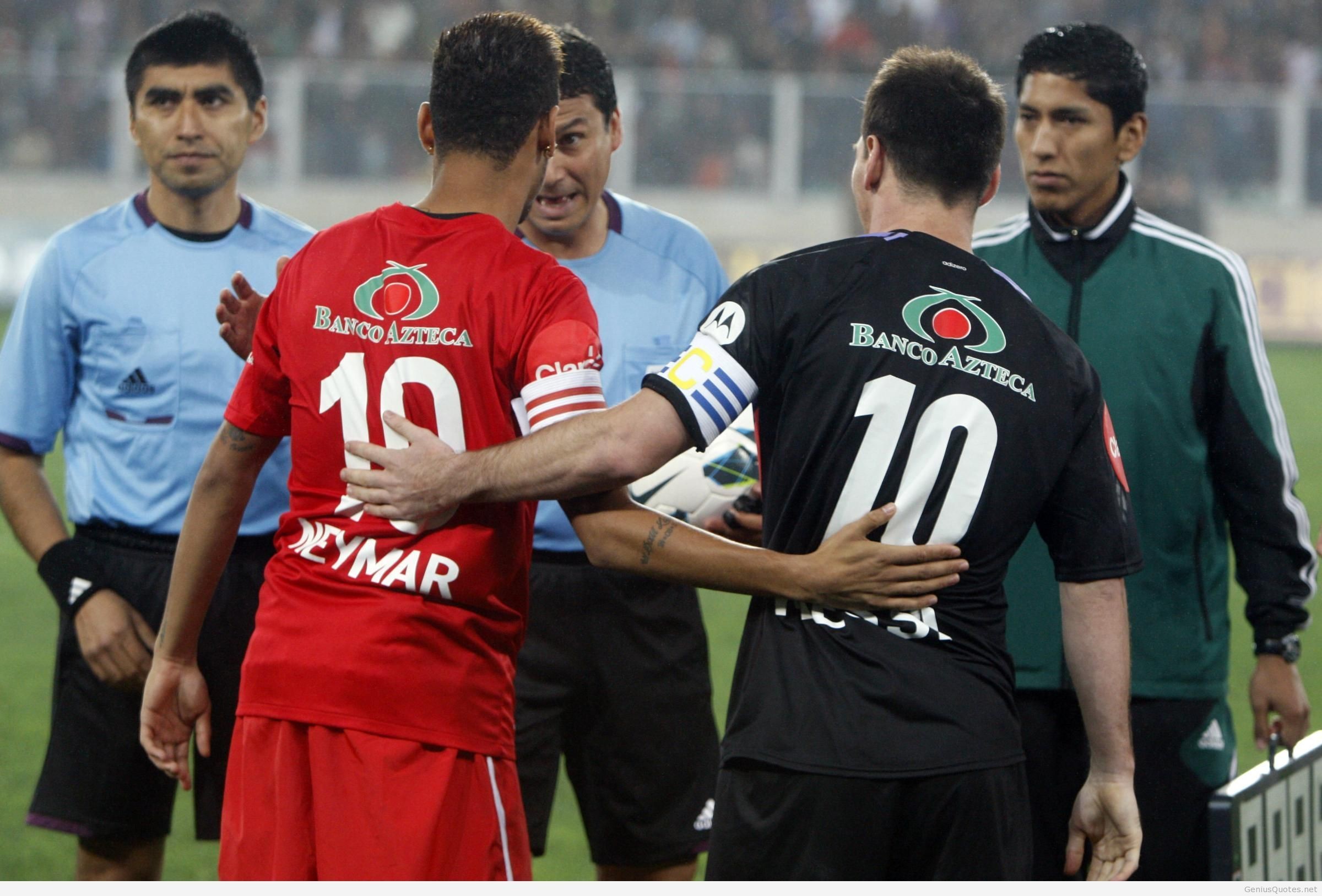 Messi e Neymar in campo per beneficenza