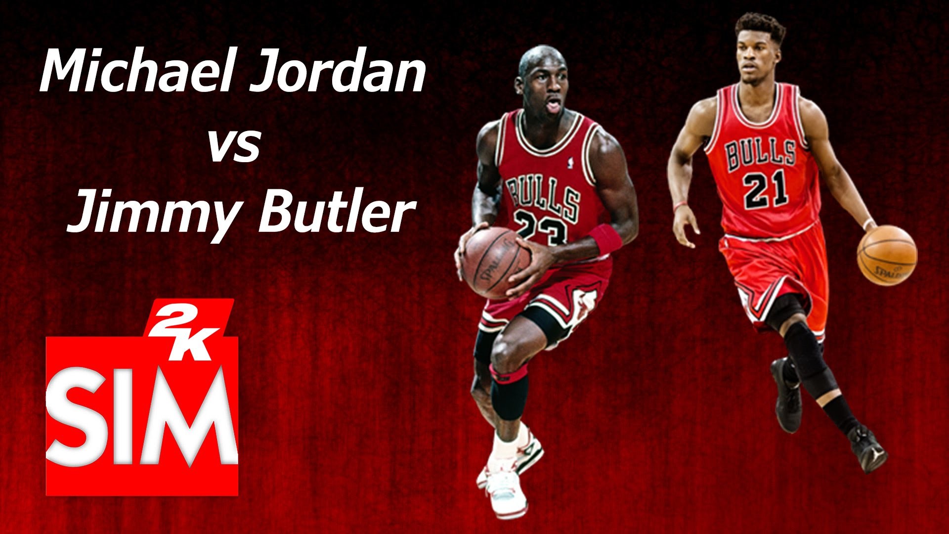 Michael Jordan vs Jimmy Butler – Blacktop 1 on 1 NBA 2K16