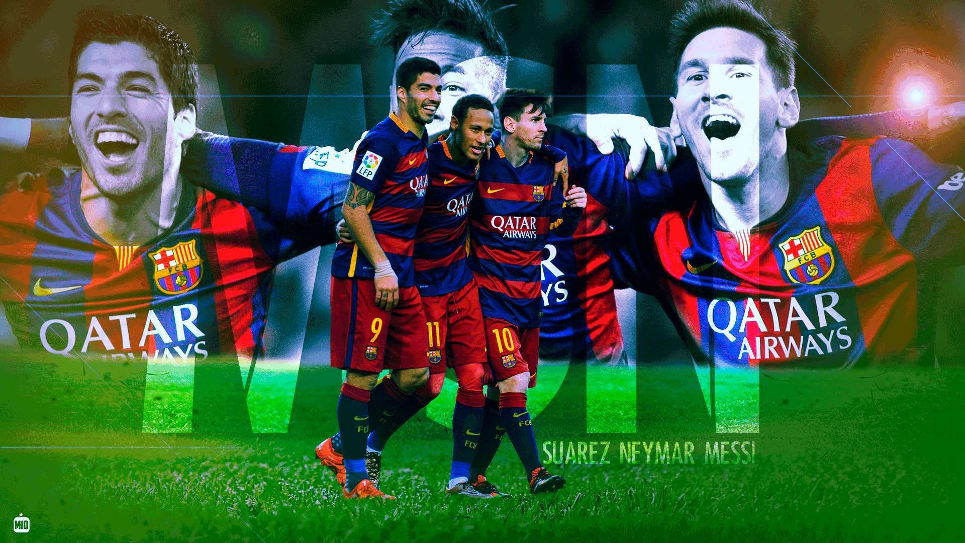 Messi Suarez Neymar HD Images