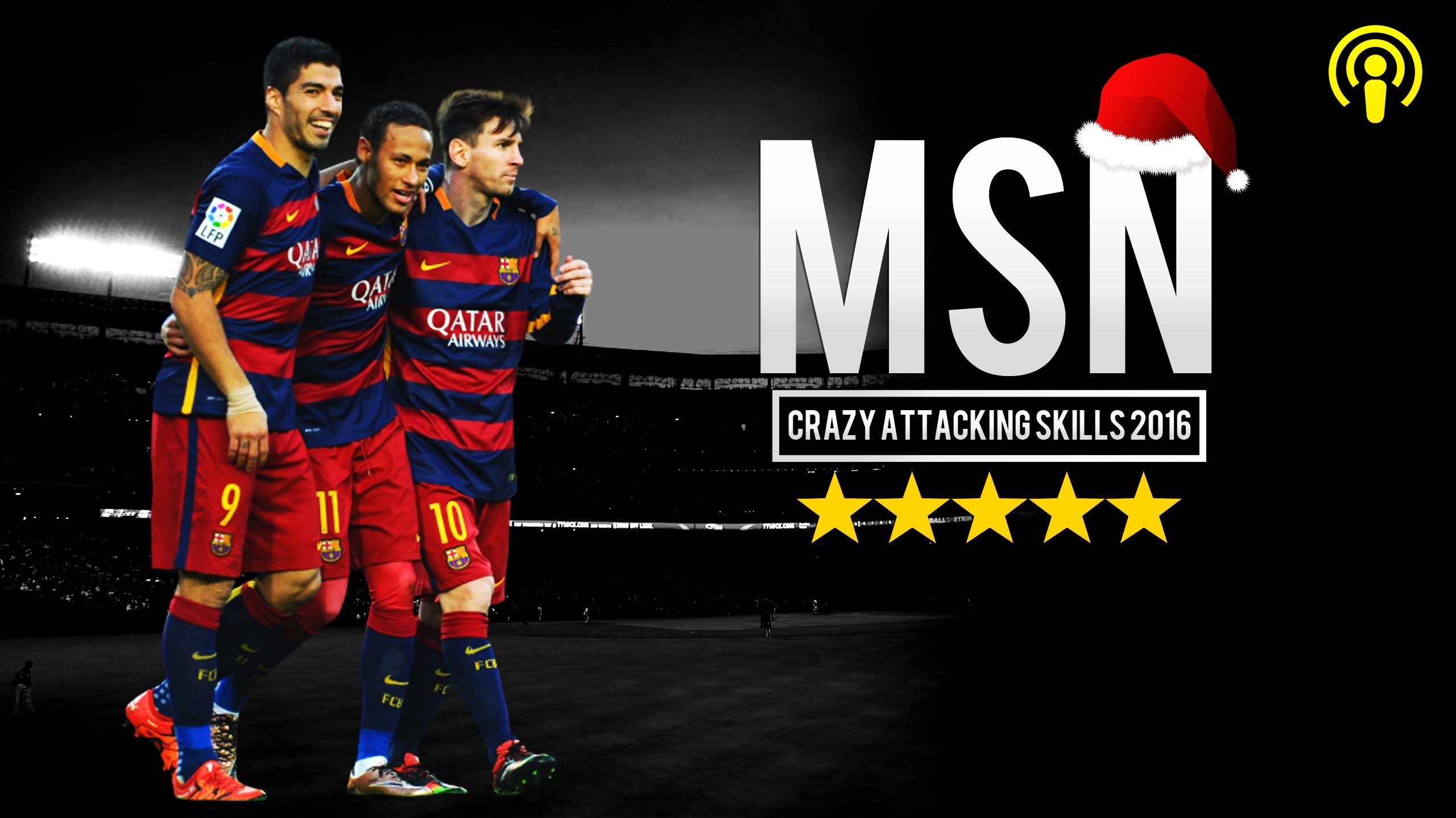 MSN Show 2015/16 â»Messi â Suarez â Neymar Jr – Crazy Attacking Skills | HD  – YouTube