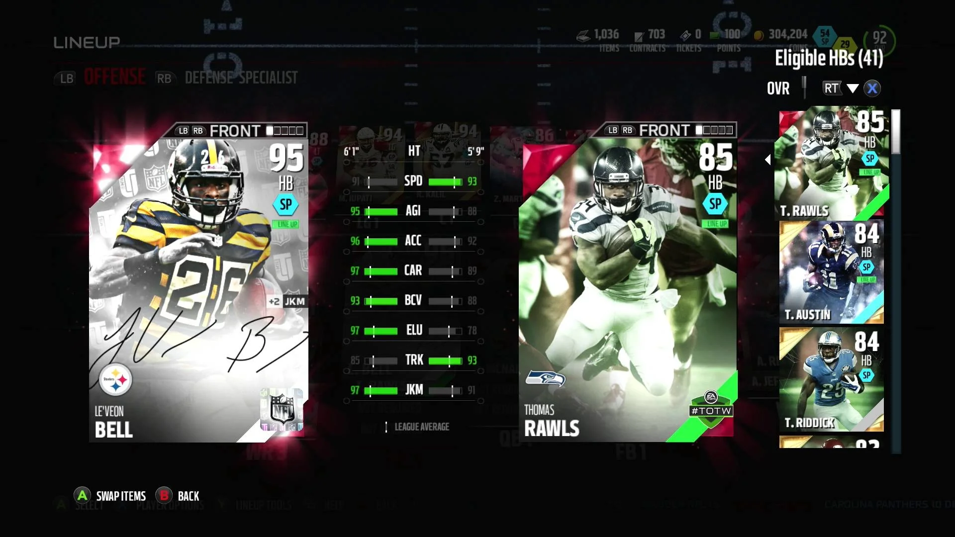 MADDEN 16 95 OVERALL LEVEON BELL SIGNATURE CARD REVIEW MUST WATCH HE IS AN ANIMAL – YouTube