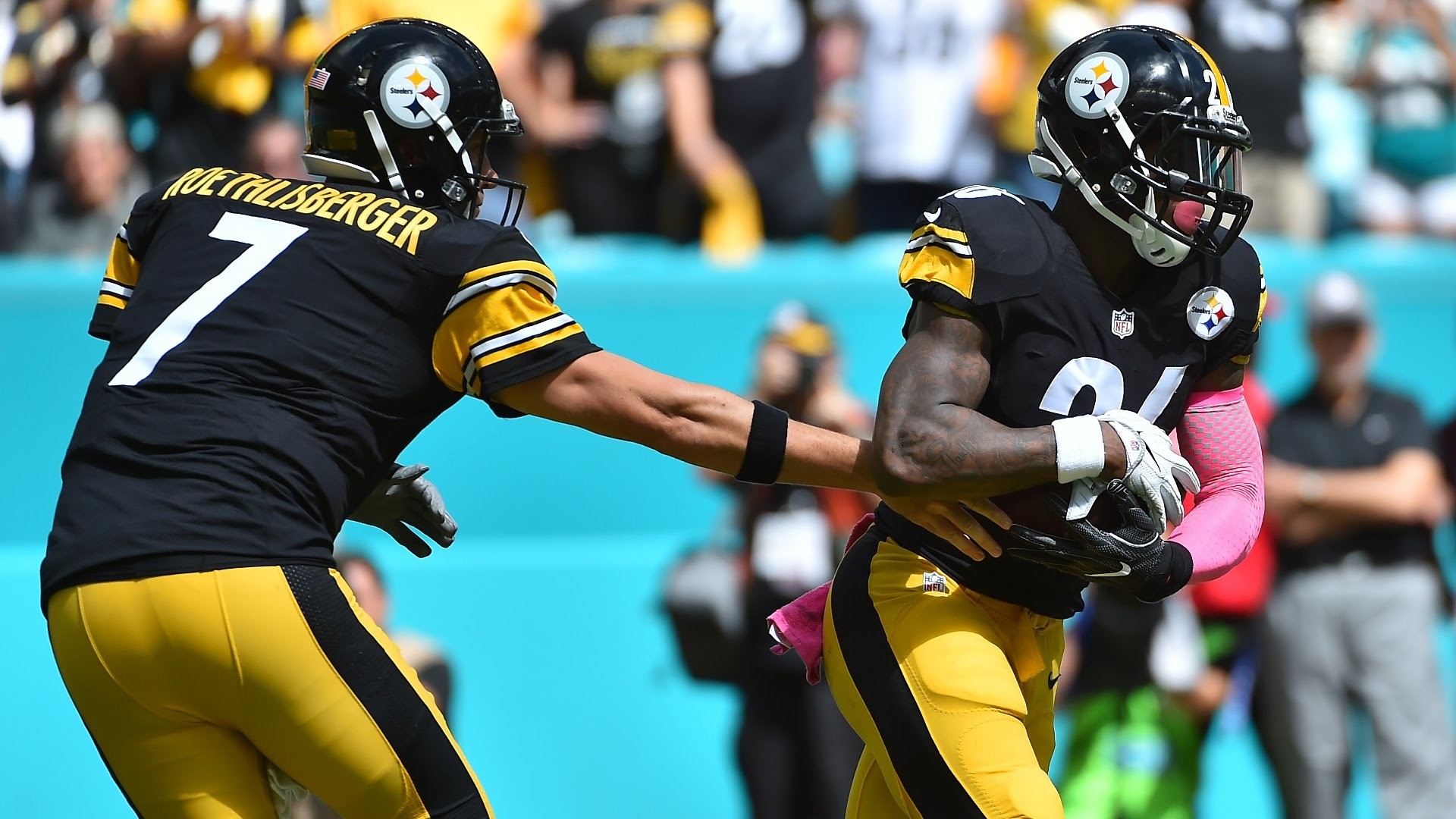 Big Ben Talks Le'Veon for MVP | Listen to Steelers QB Ben Roethlisberger  campaign for Le'Veon Bell
