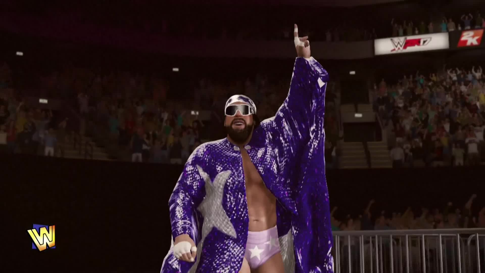 Macho Man Randy Savages WWE 2K17 entrance WWE