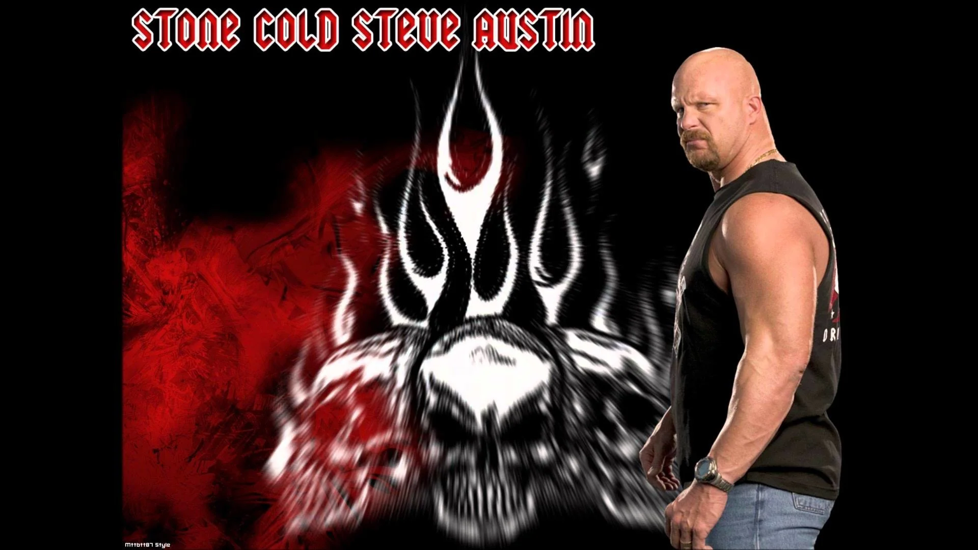 stone cold breaking glass theme