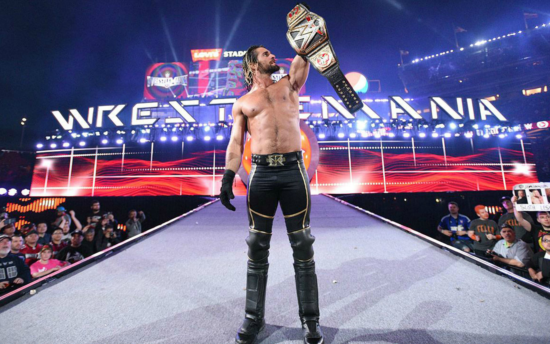 WWE Champion Seth Rollins HD Wallpapers