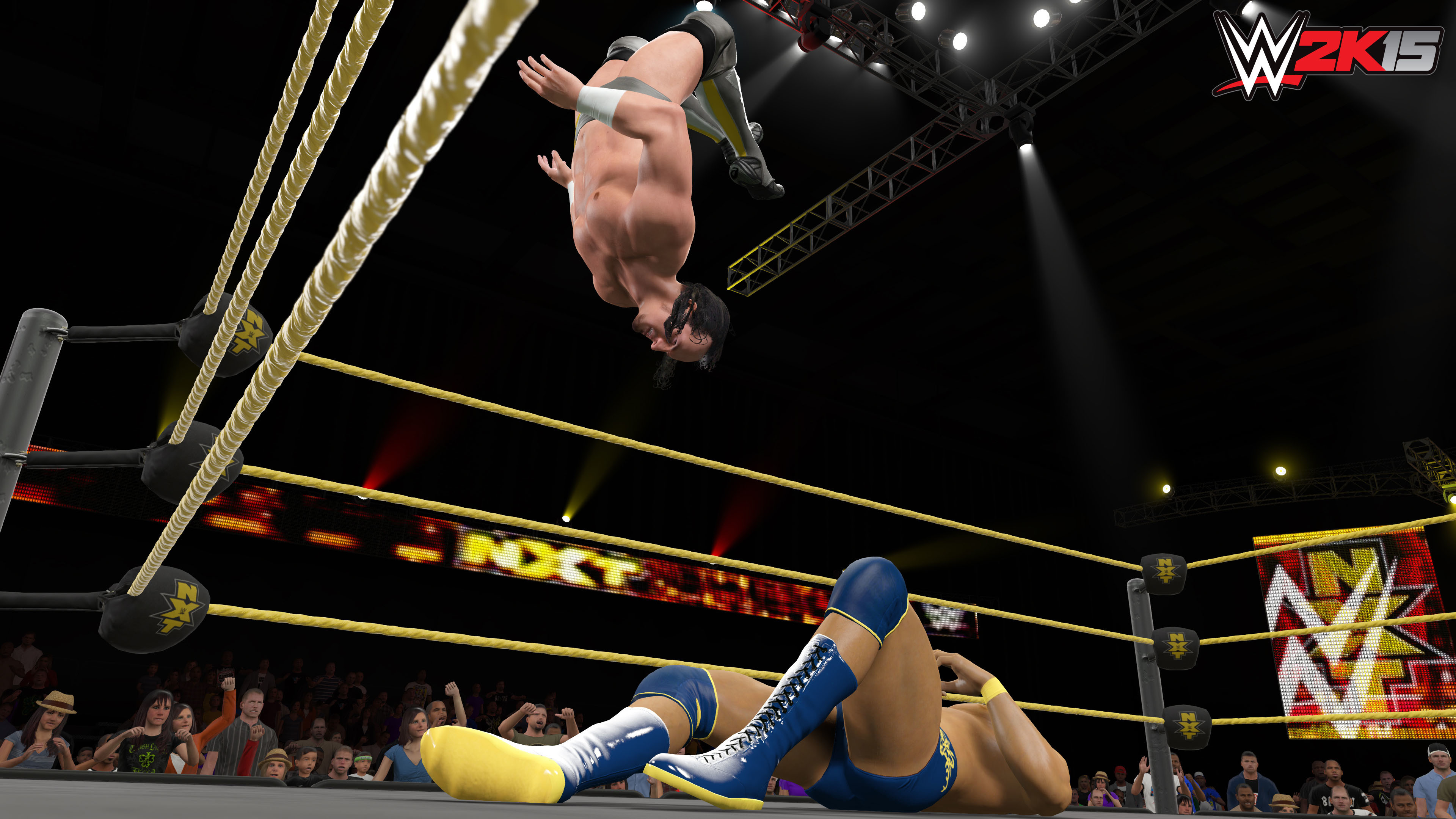 WWE 2K15 – CM Punk Flying Jump wallpaper