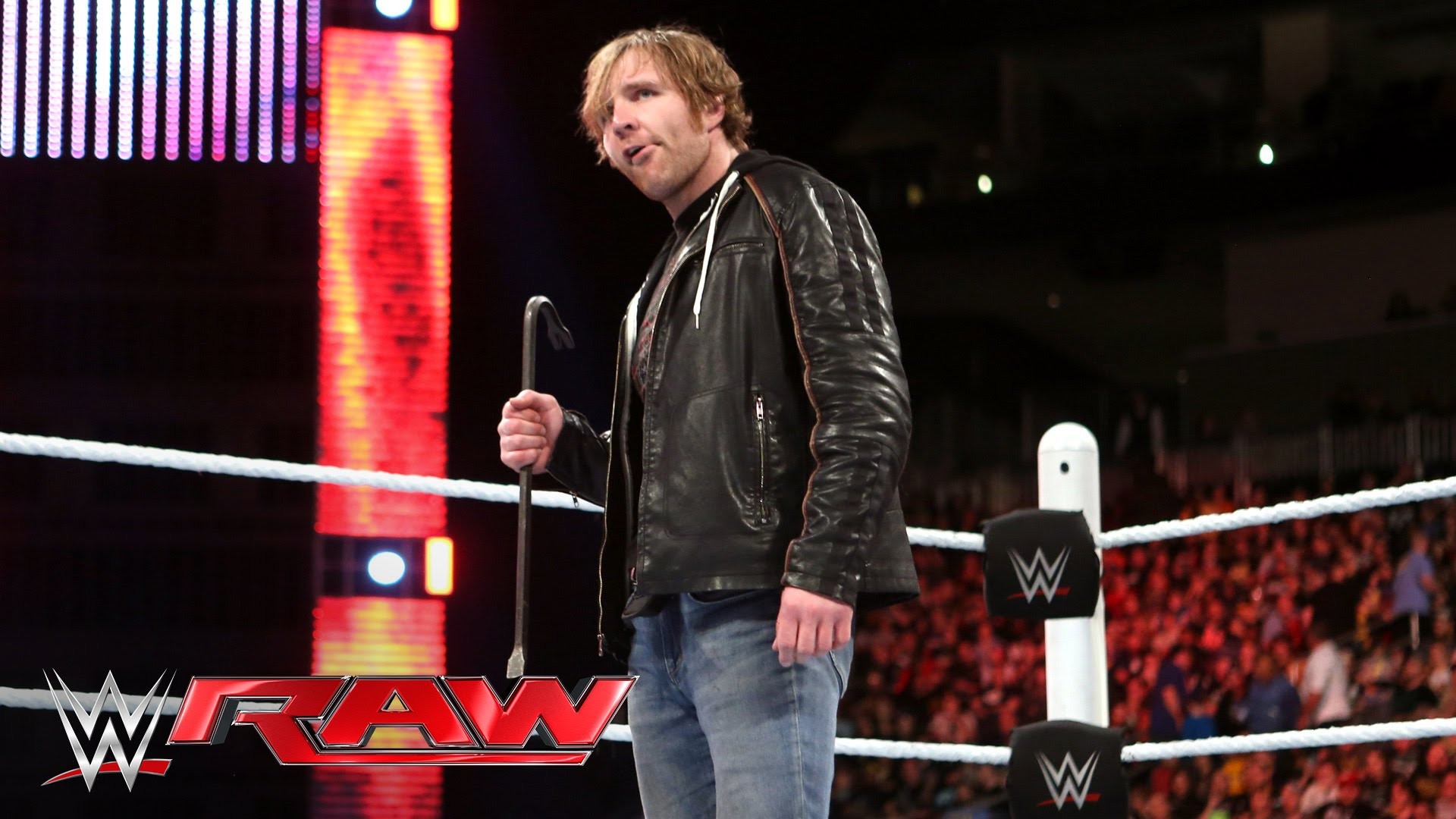 Dean Ambrose is ready to brawl with Brock Lesnar: Raw, March 14, 2016 –  YouTube