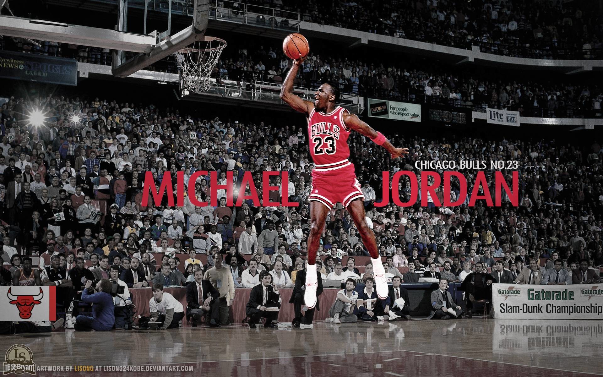 Michael Jordan Dunks From The Free Throw Line – 1580654