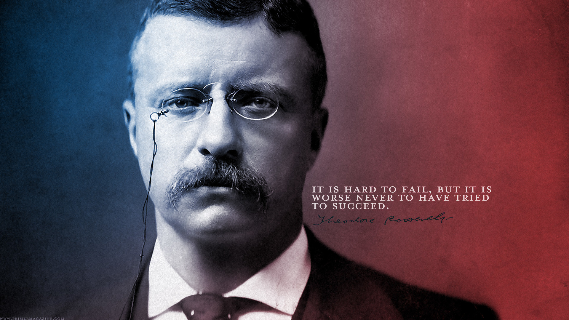 Wednesday Wallpaper Failure vs Success by Teddy Roosevelt