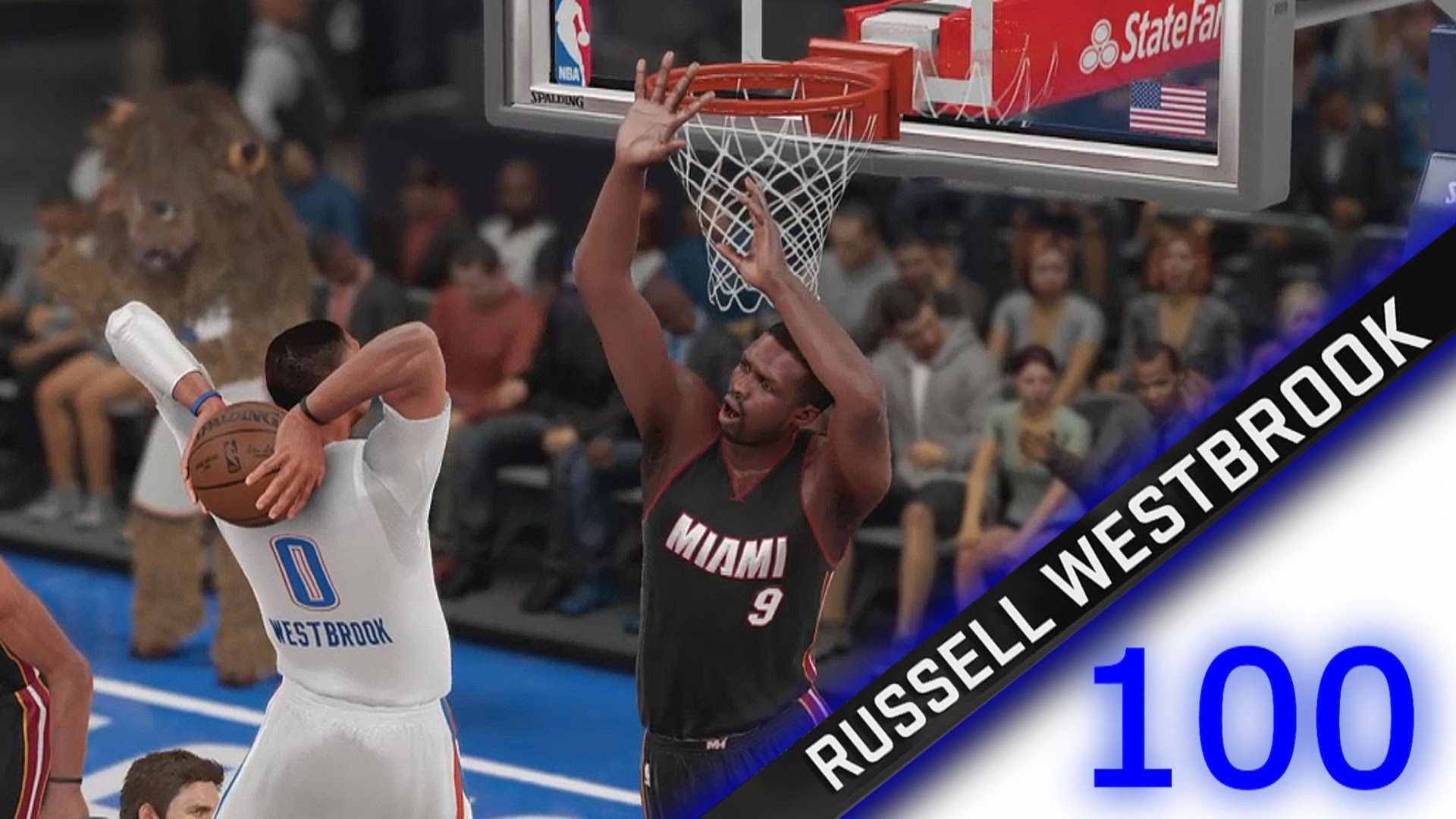 NBA 2K16 Diamond Russell Westbrook 100 Point Challenge NBA 2K16 Russell Westbrook Dunk Challenge – YouTube