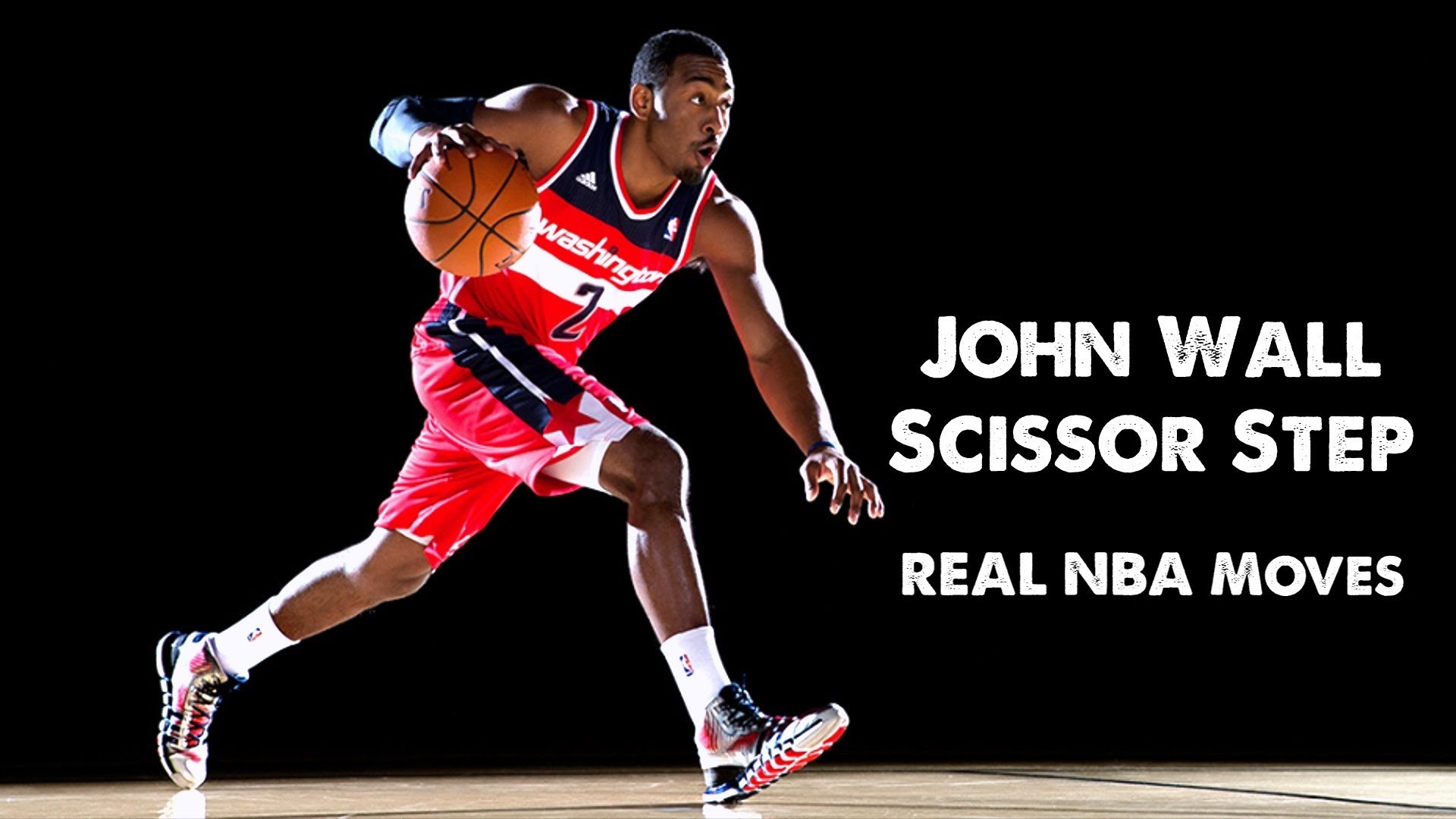 Real NBA Moves: John Wall Scissor Step (featuring Zach LaVine)