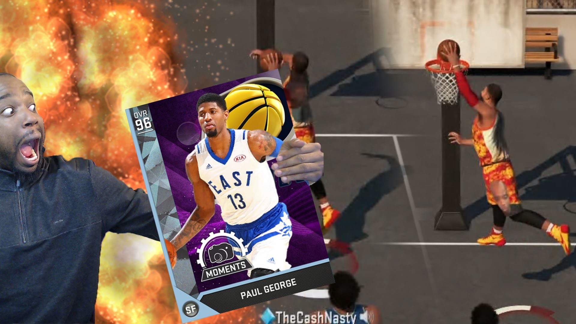 RATED R DIAMOND PAUL GEORGE GOES OFF NBA 2k16 MyTeam Gameplay – YouTube