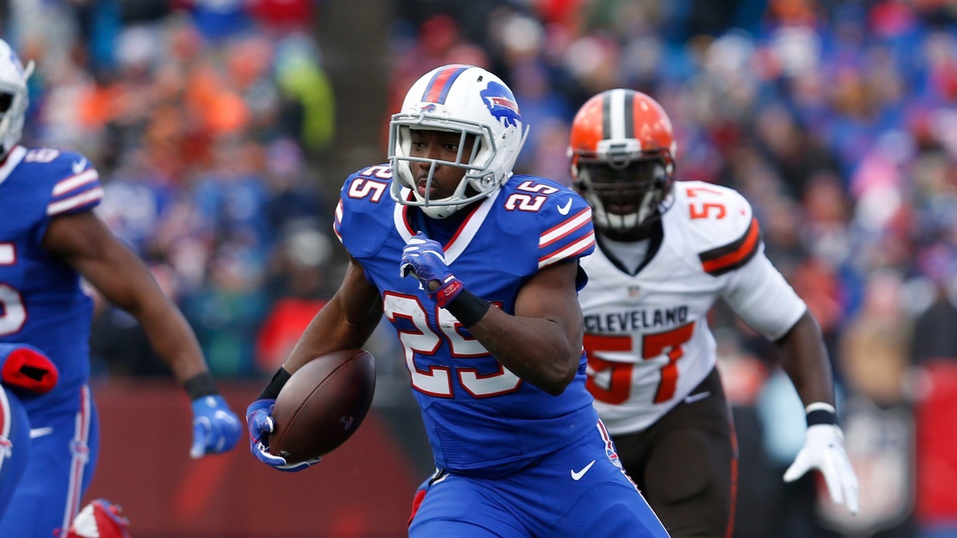 LeSean McCoy Runs Wild LeSean Mccoy is third in the AFC in rushing yards, but is averaging nearly