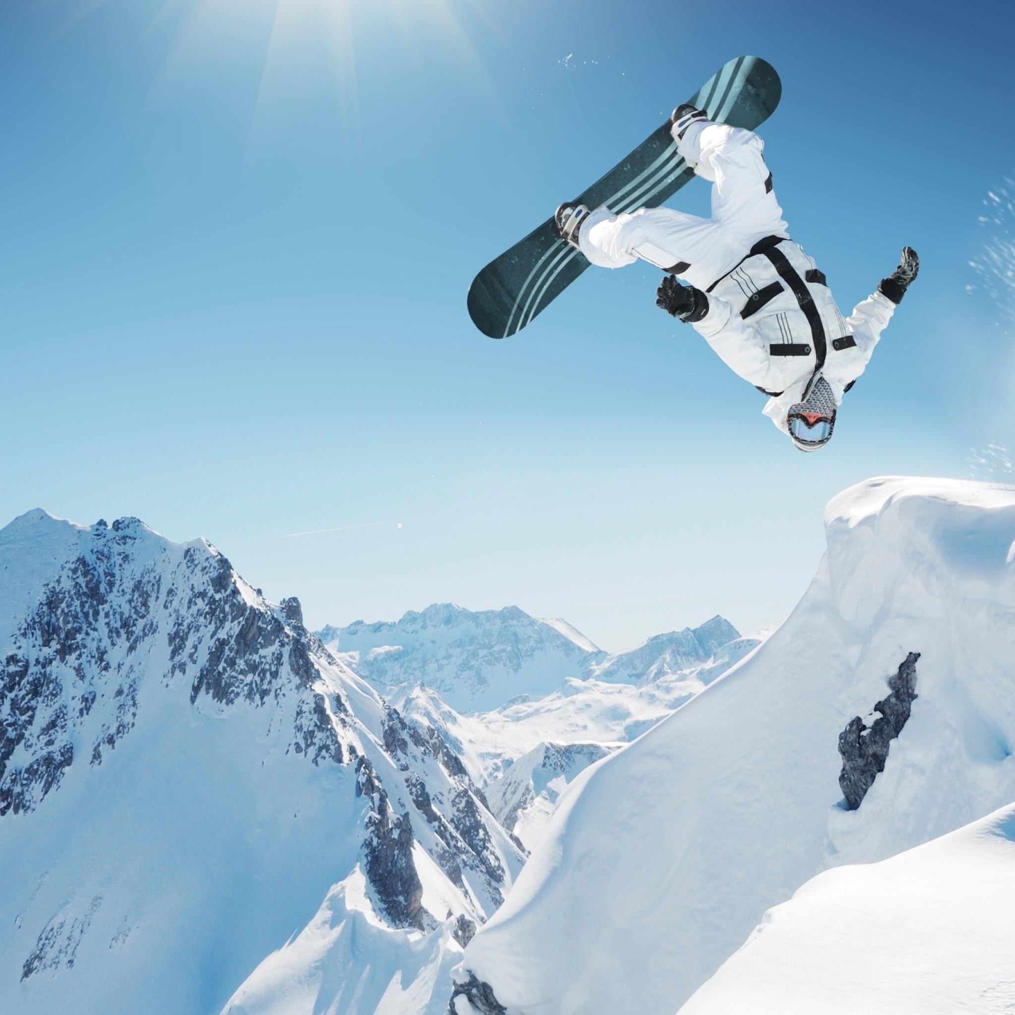 Snowboarding iPad Wallpaper HD #iPad #wallpaper