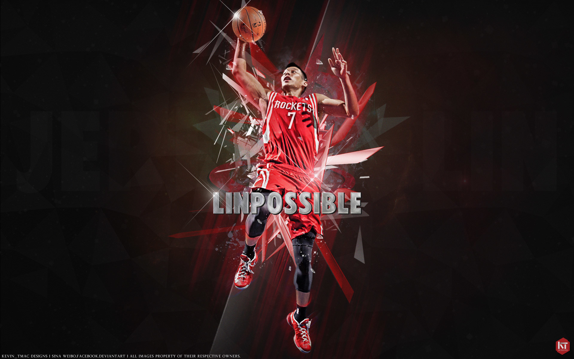 Jeremy Lin Rockets 2014 Wallpaper