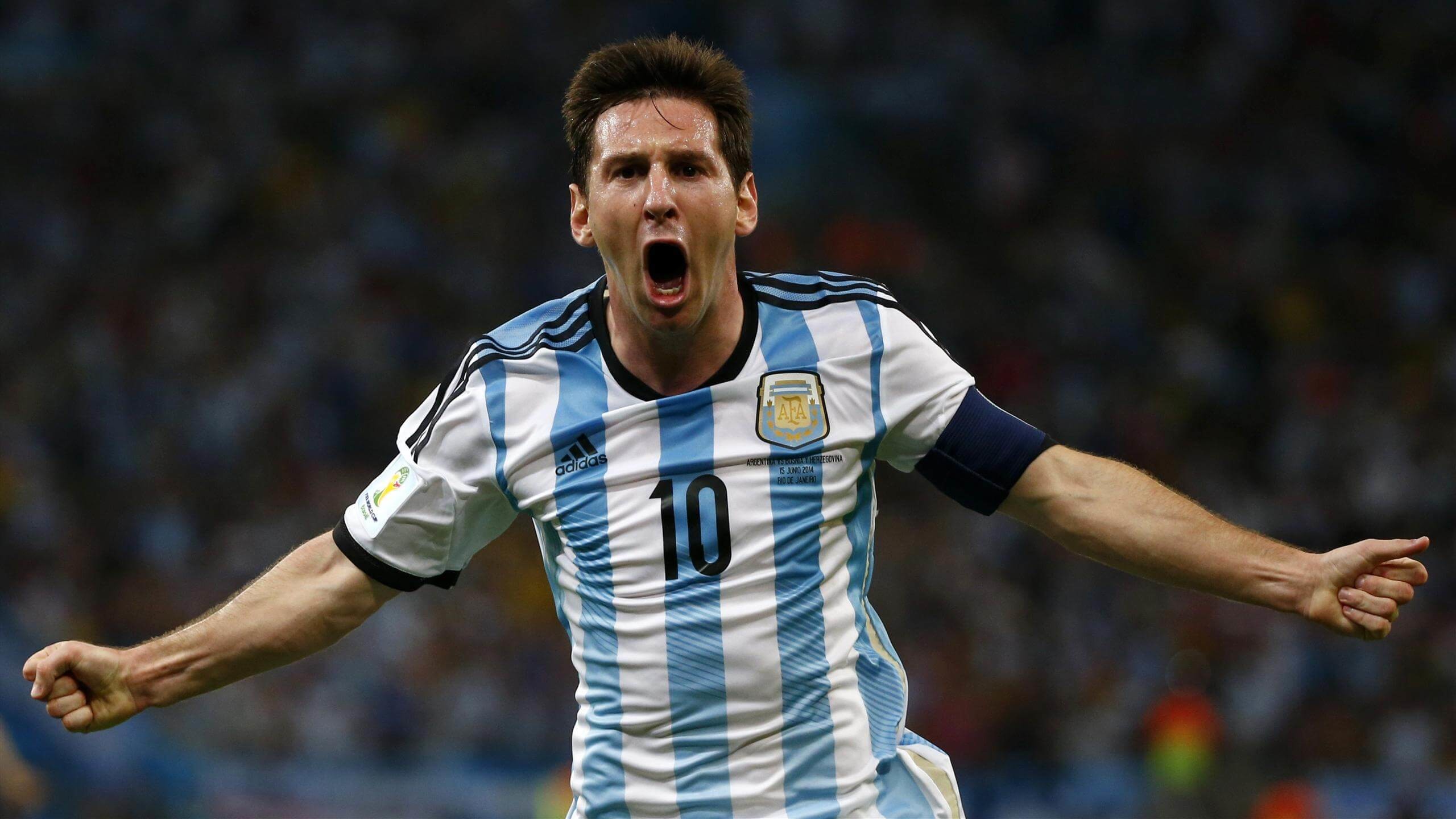 Lionel Messi Desktop HD Wallpapers of Argentina