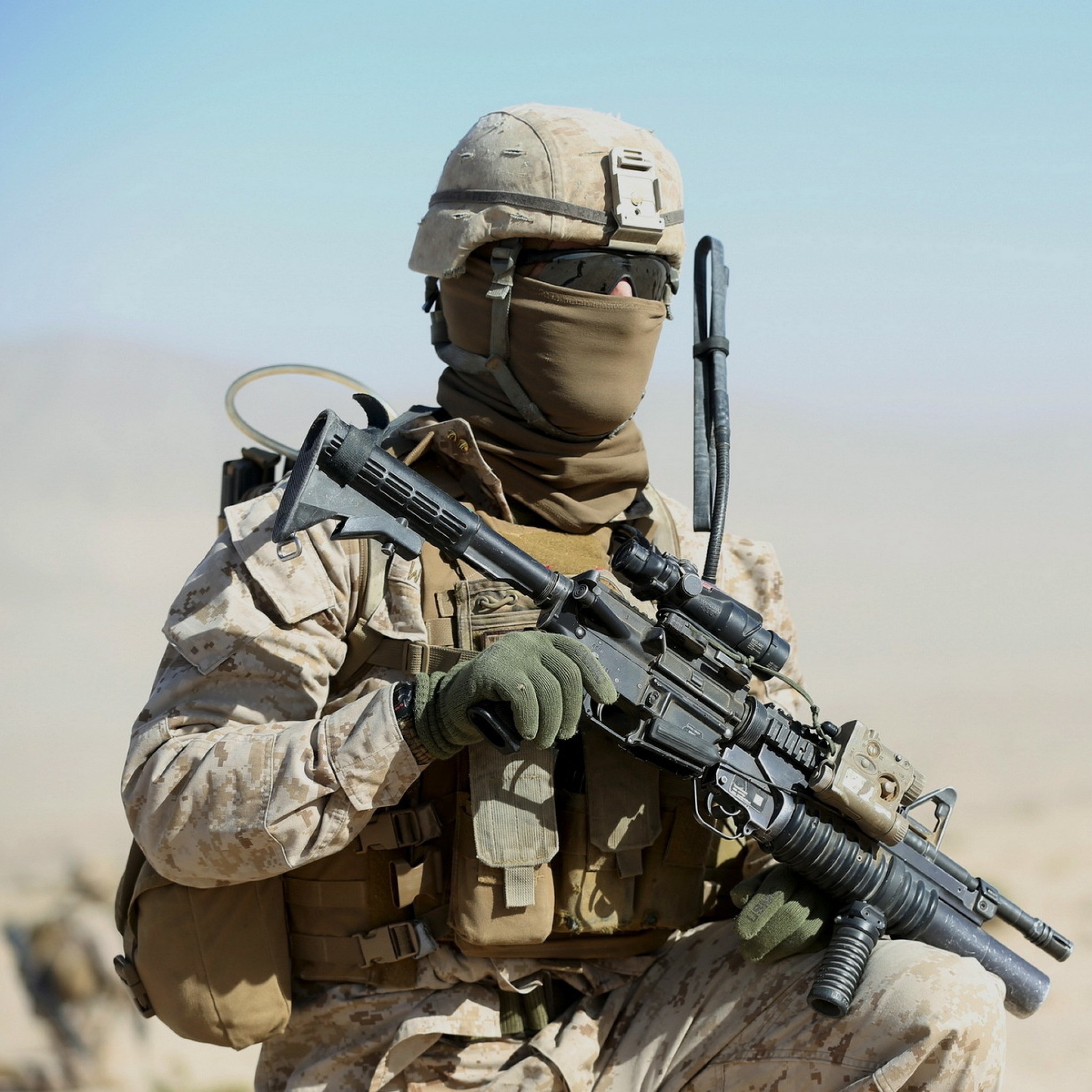 Wallpaper united states marine corps, military, weapons