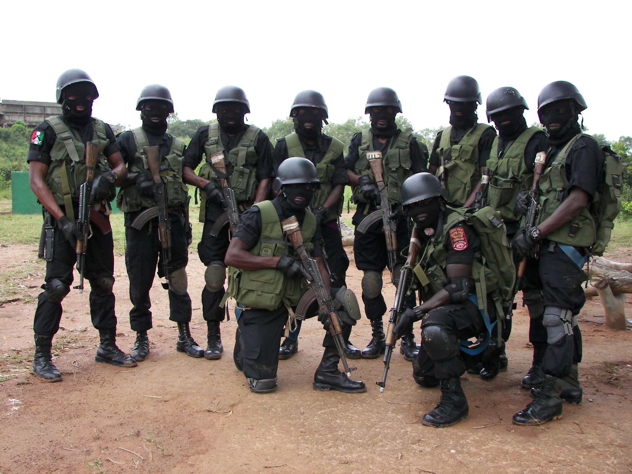 Nigerian Army Special Forces personnel