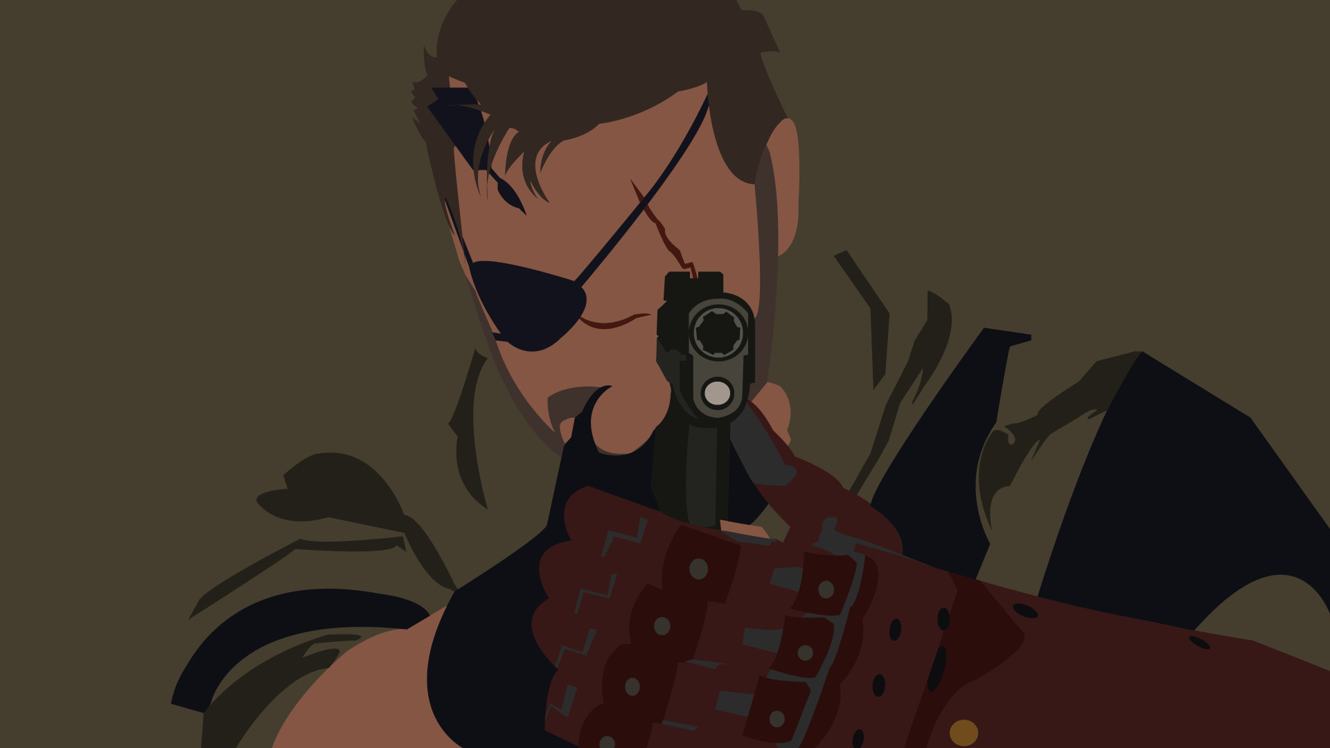 I create vector wallpapers for fun as a hobby. Latest one is Venom Snake