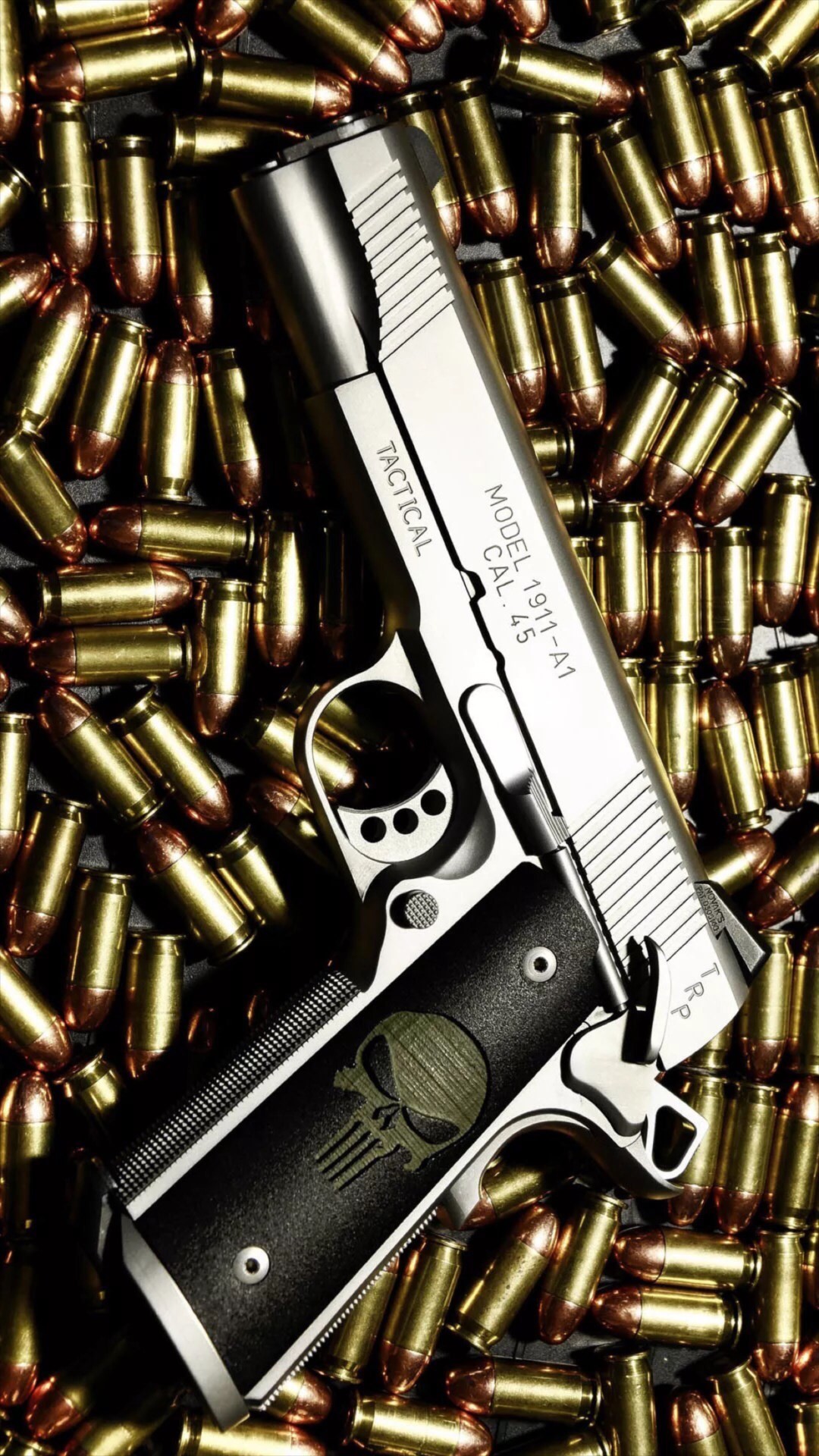 Bullet Stack Gun Weapon Military #iPhone #6 #wallpaper