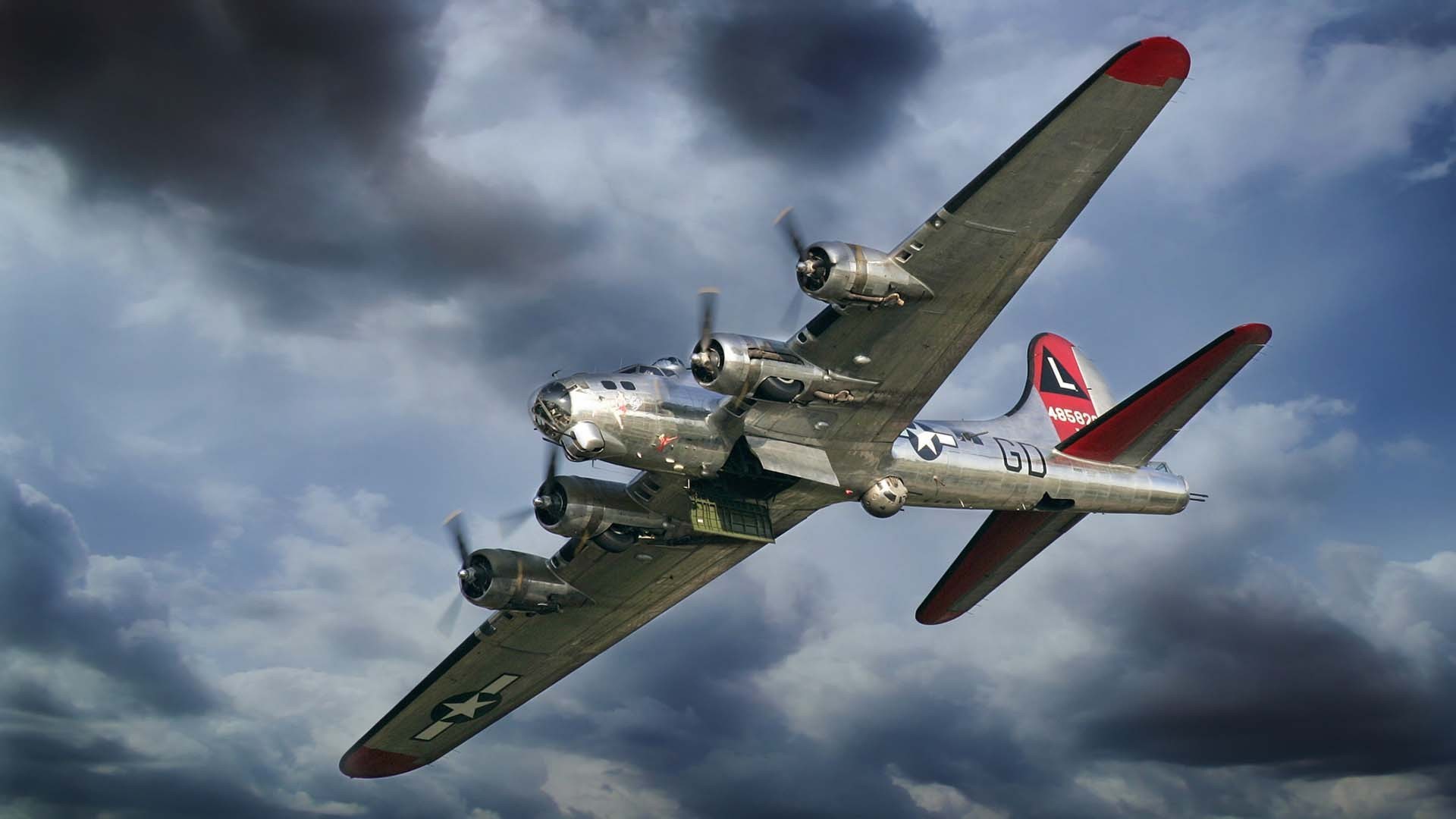 Military – Boeing B 17 Flying Fortress Air Force Aircraft Airplane Wallpaper