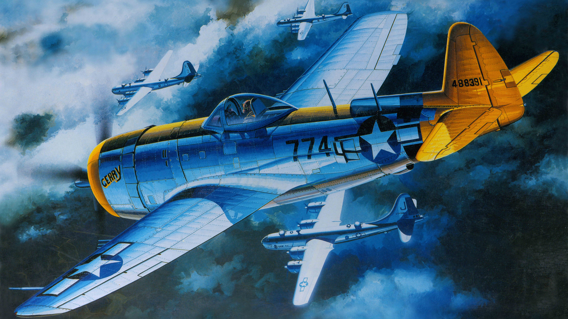 Wallpaper republic, p 47, thunderbolt, fighter bomber, the u.s. air