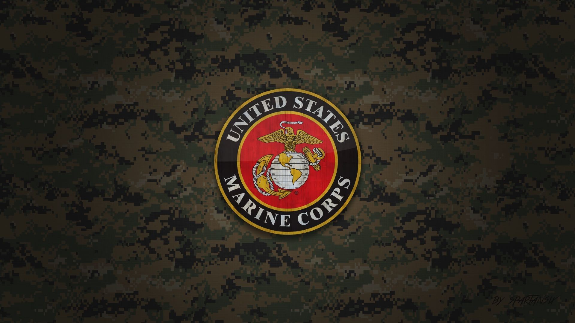 US Marine Corps Wallpaper by SpartanSix by SpartanSix on DeviantArt