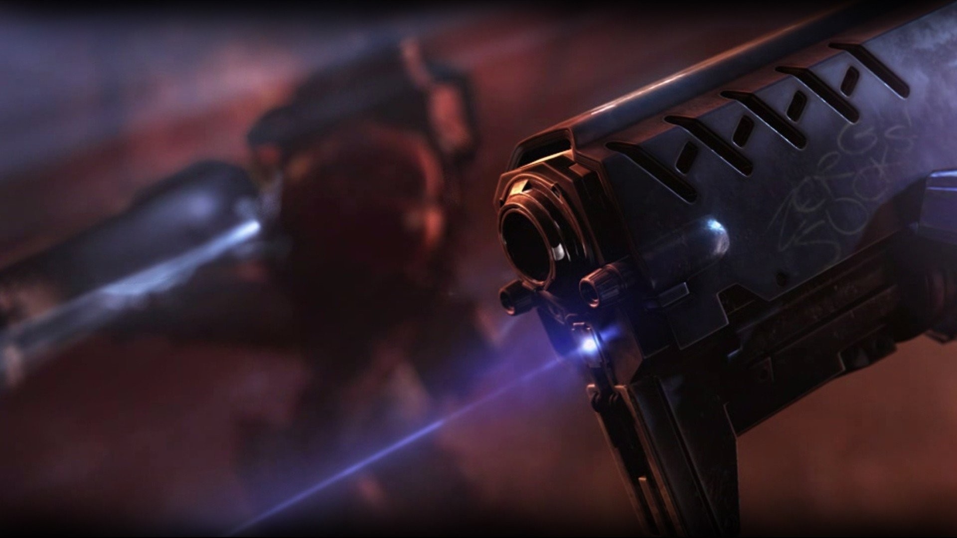 Laser Sights StarCraft Terran US Marines Corps Weapons