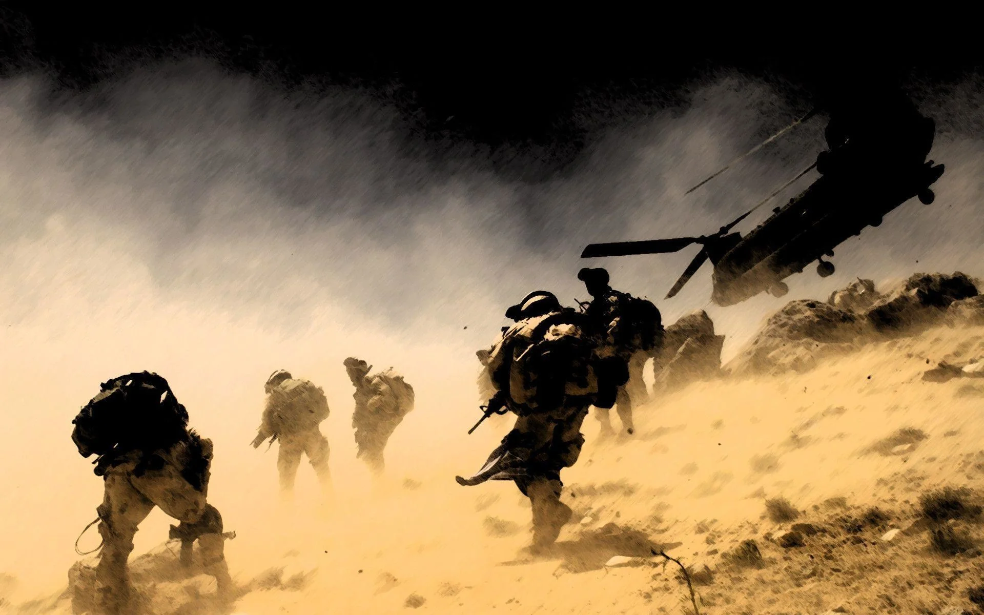 American Army Sodier in Jungle HD Wallpaper  HD Wallpapers