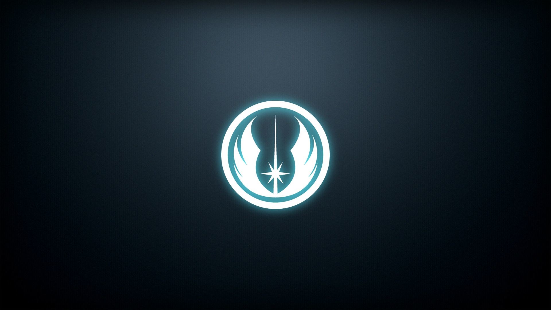 A wallpaper you guys might like. The Jedi Order emblem. I'll do a Sith one  too if people want me to. [1920×1080].