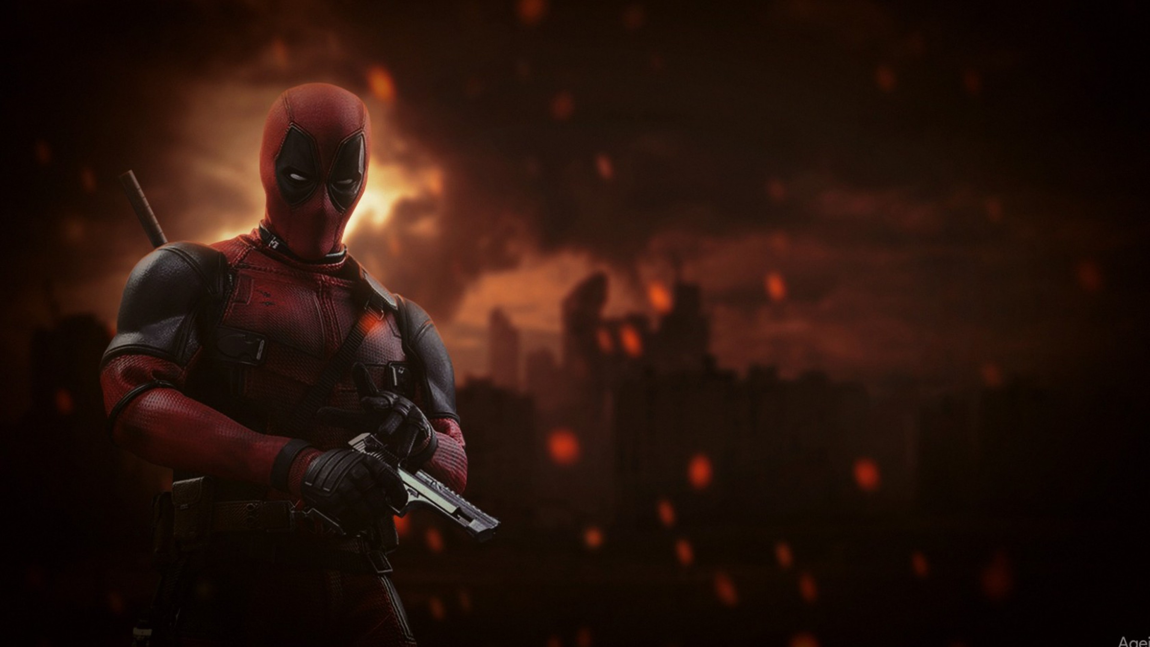 Wallpaper deadpool, marvel, comics, superhero