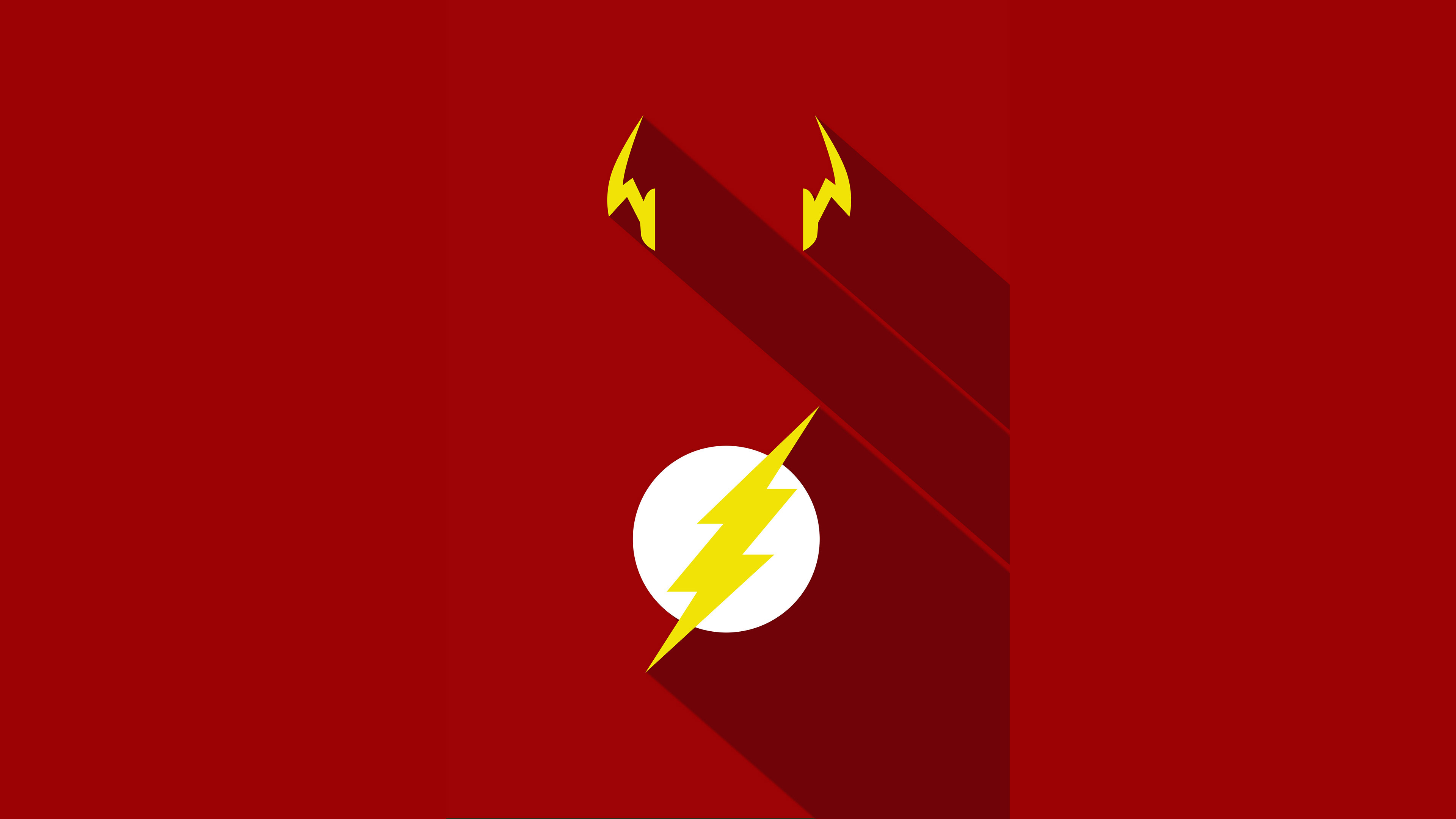 Flash Minimalism Poster | Superheroes HD 4k Wallpapers