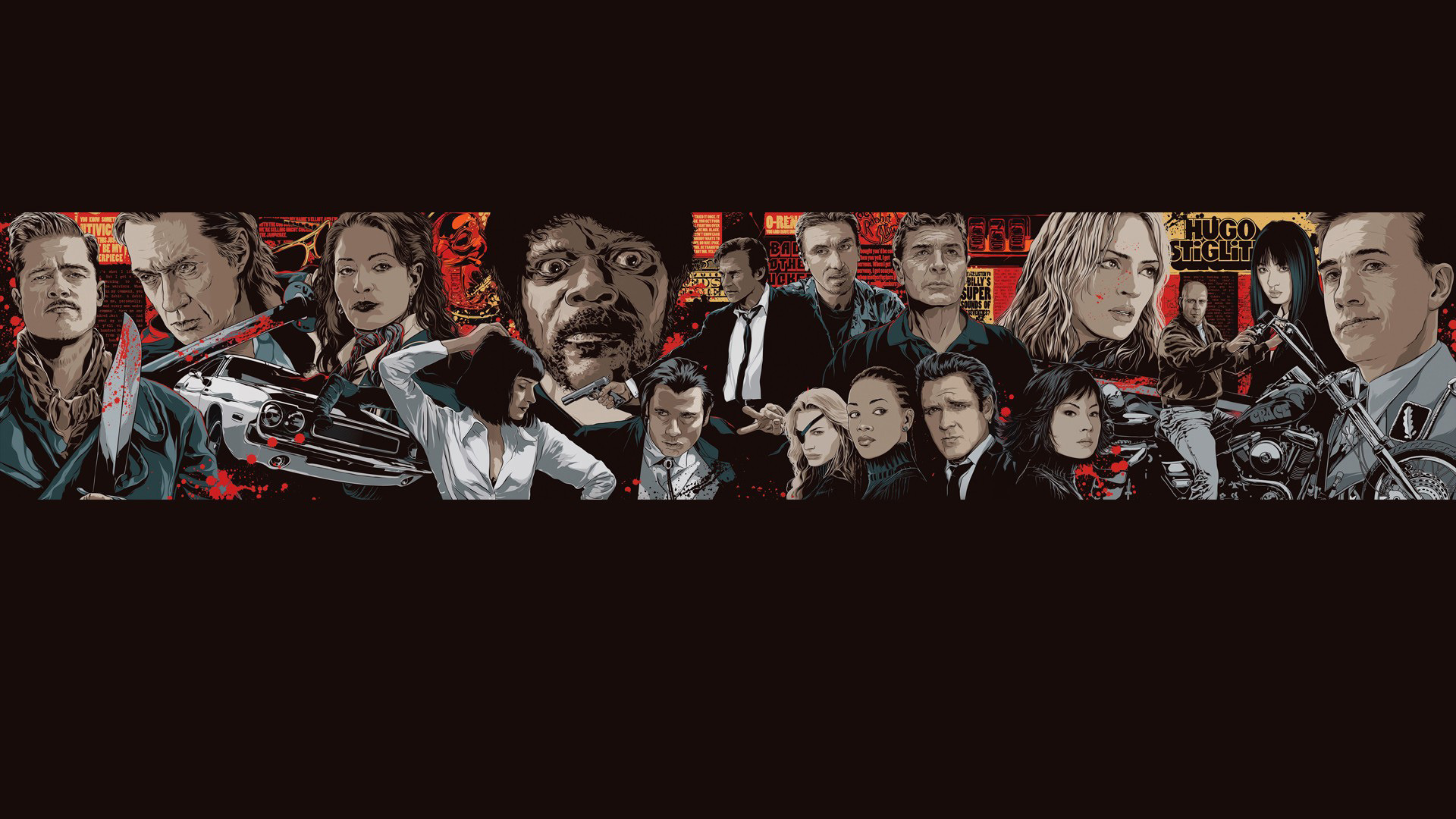 Pulp Fiction Movie Image source from this