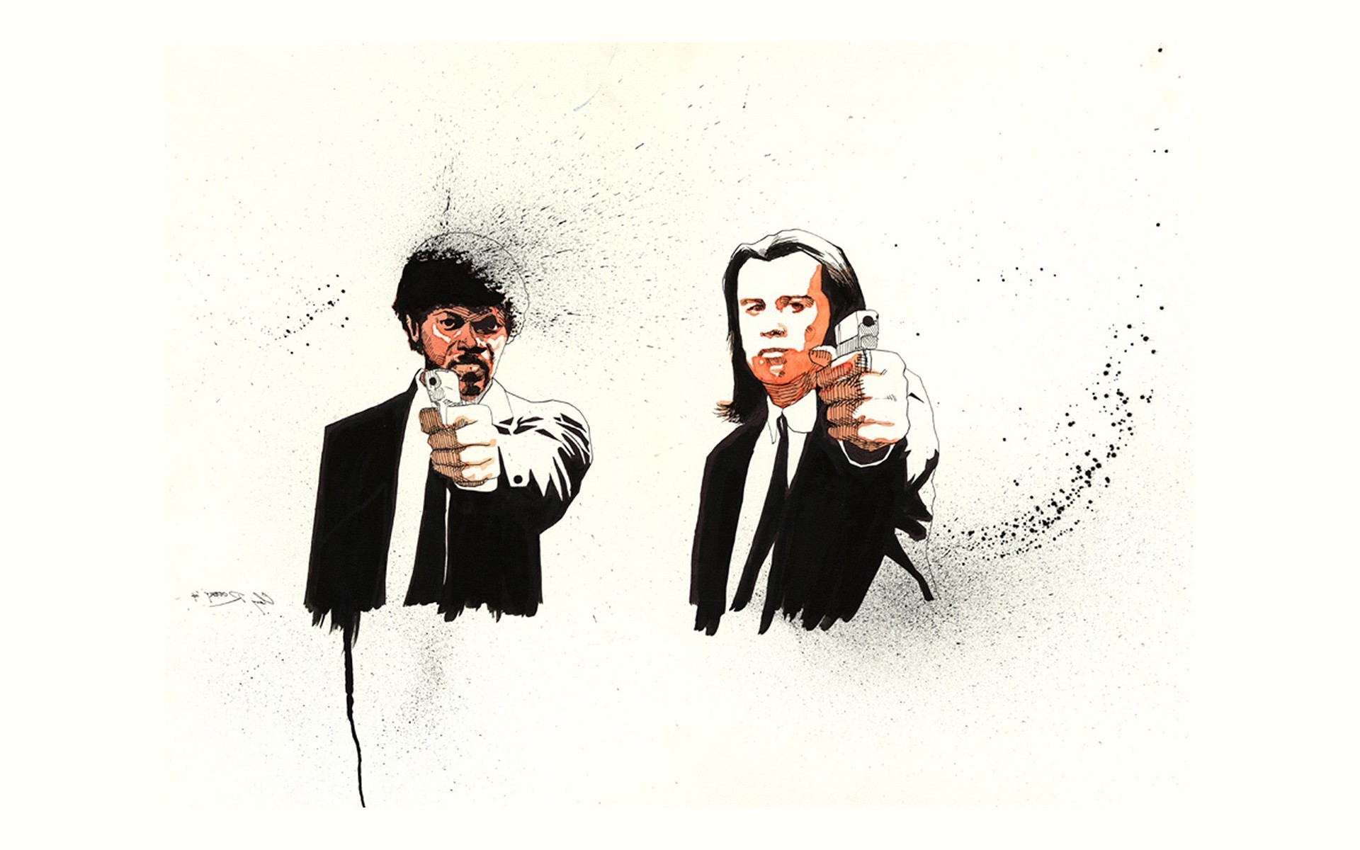 Pulp Fiction, Fan Art, Quentin Tarantino, Movies, Samuel L. Jackson Wallpapers  HD / Desktop and Mobile Backgrounds