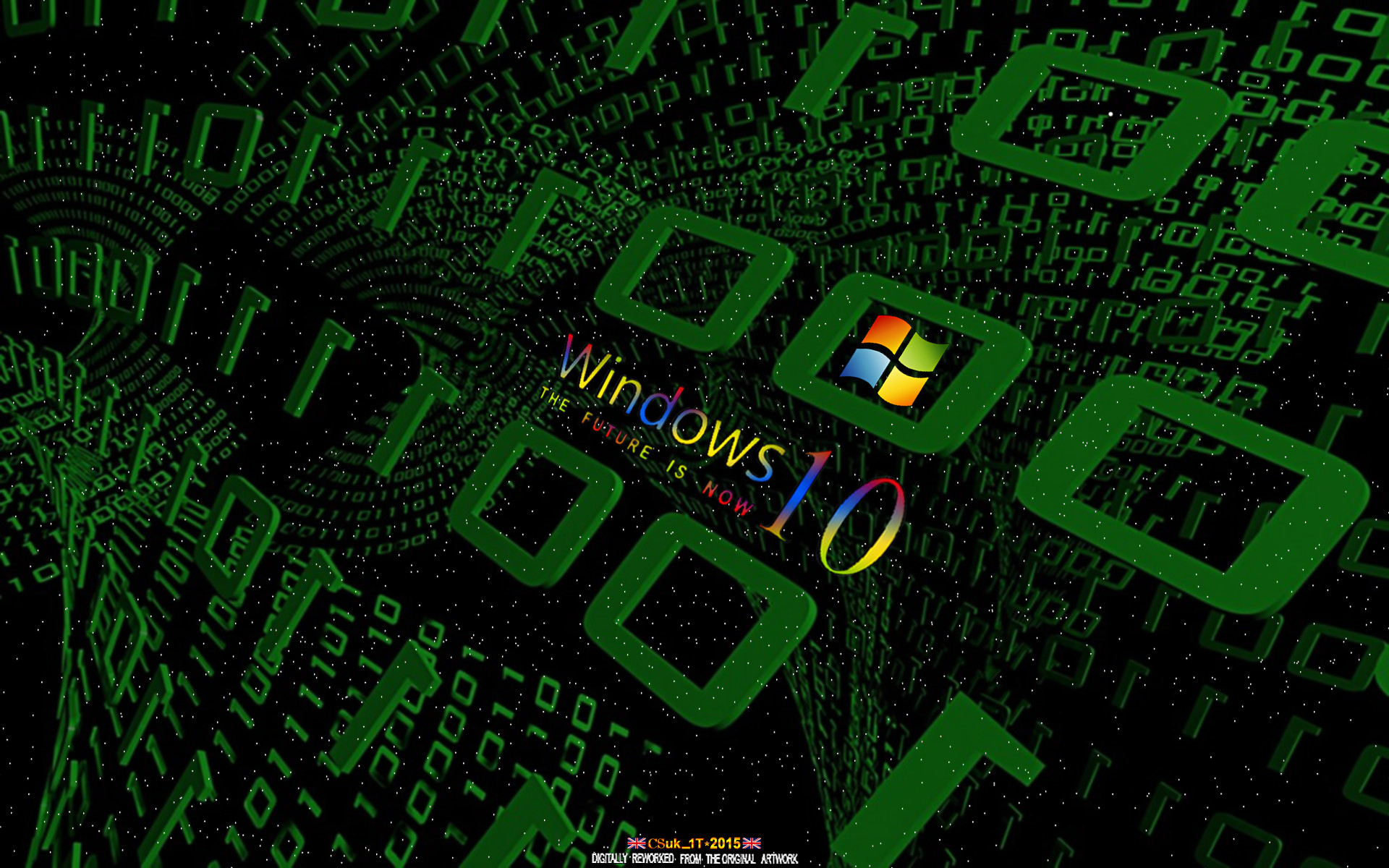 WINDOWS 10 MATRIX by CSuk 1T