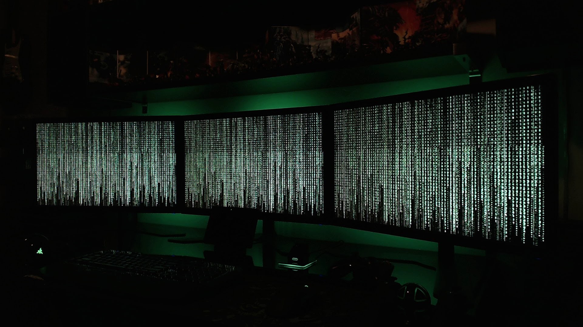 The Matrix (Preview) on Eyefinity (5760×1080) – Screensaver for  Eyefinity/Surround – YouTube