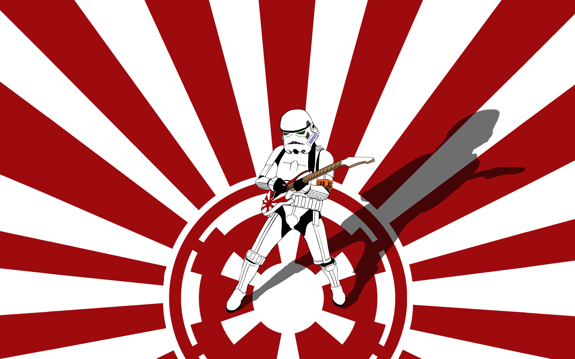 Galactic Empire Guitars Star Wars Stormtroopers galactic empire logos