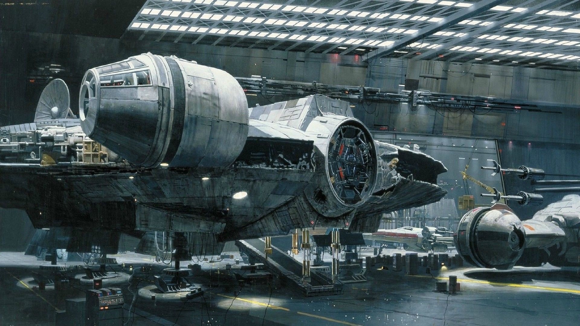 Star Wars Millenium Falcon Spaceships