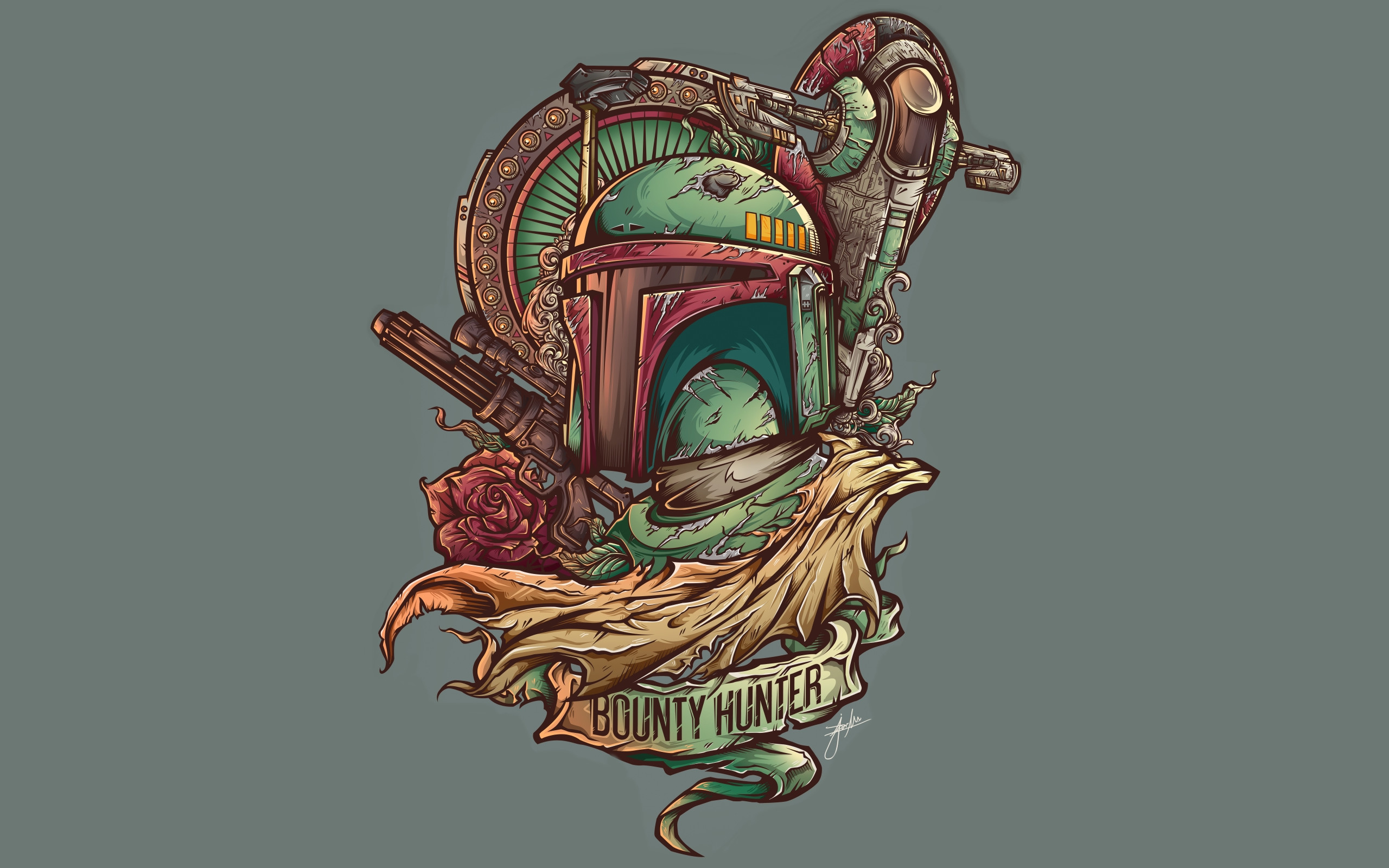 Movie – Star Wars Bounty Hunter Boba Fett Wallpaper
