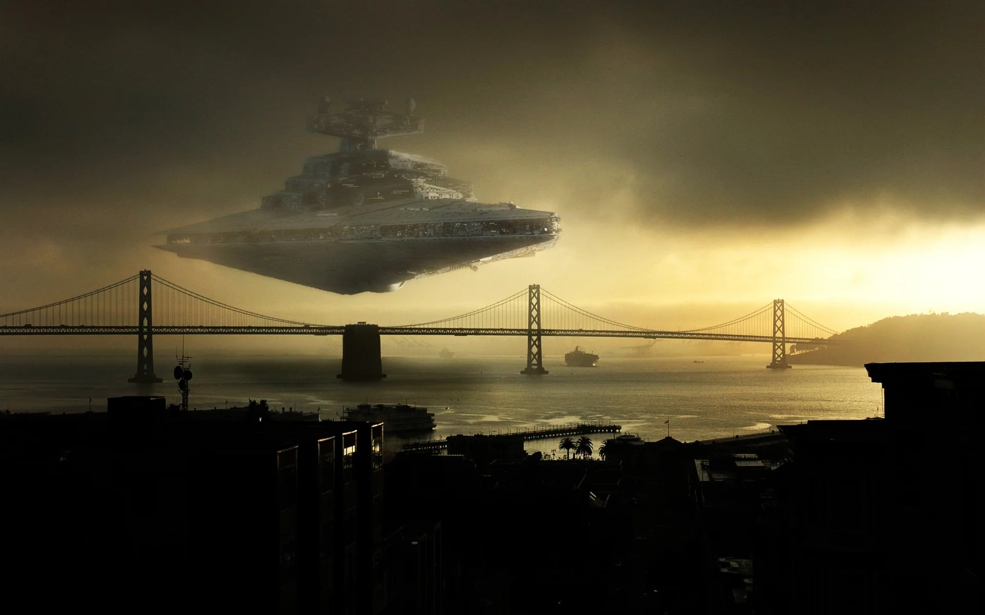Star Wars, Star Destroyer, San Francisco Wallpapers HD / Desktop and Mobile  Backgrounds