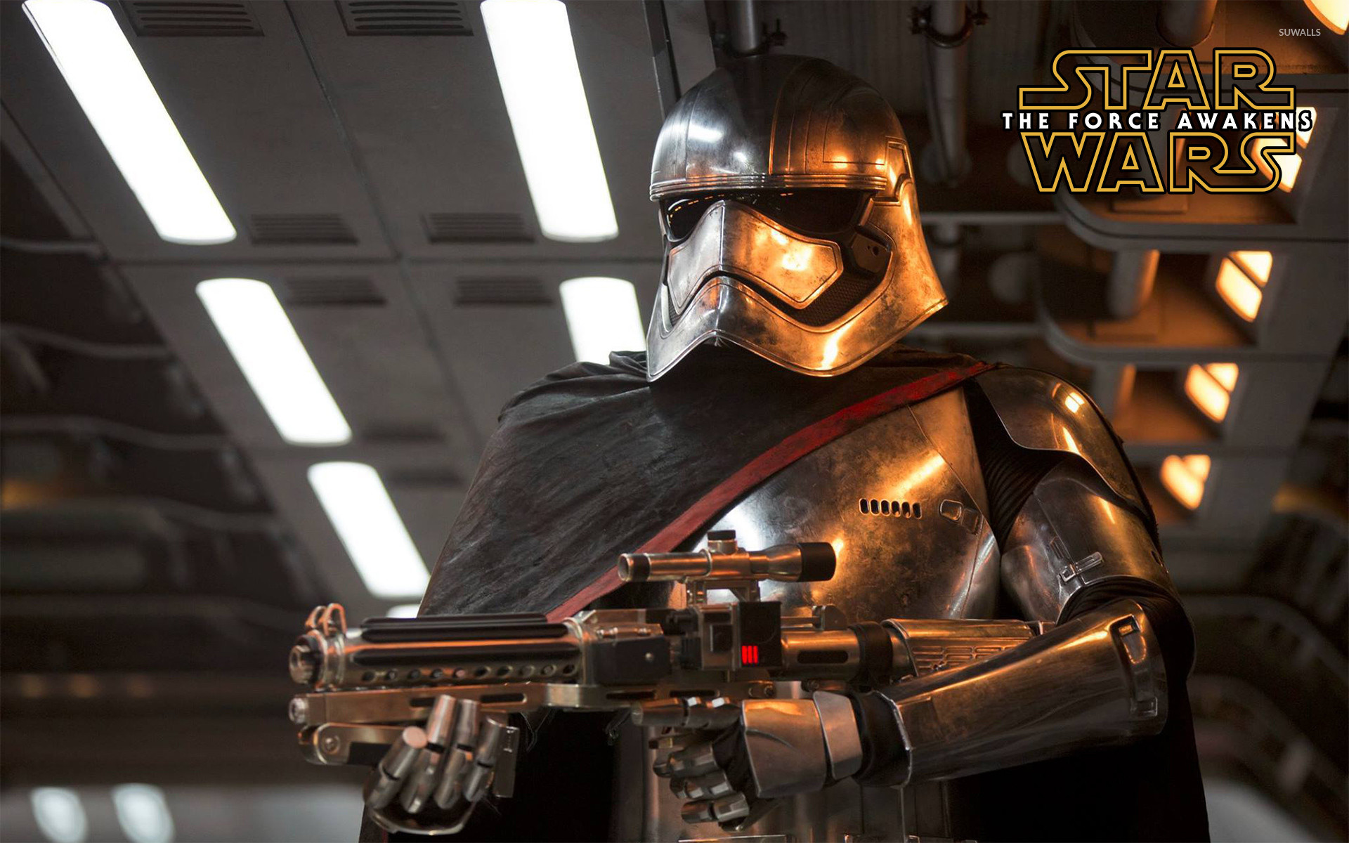 Captain Phasma in Star Wars The Force Awakens wallpaper jpg