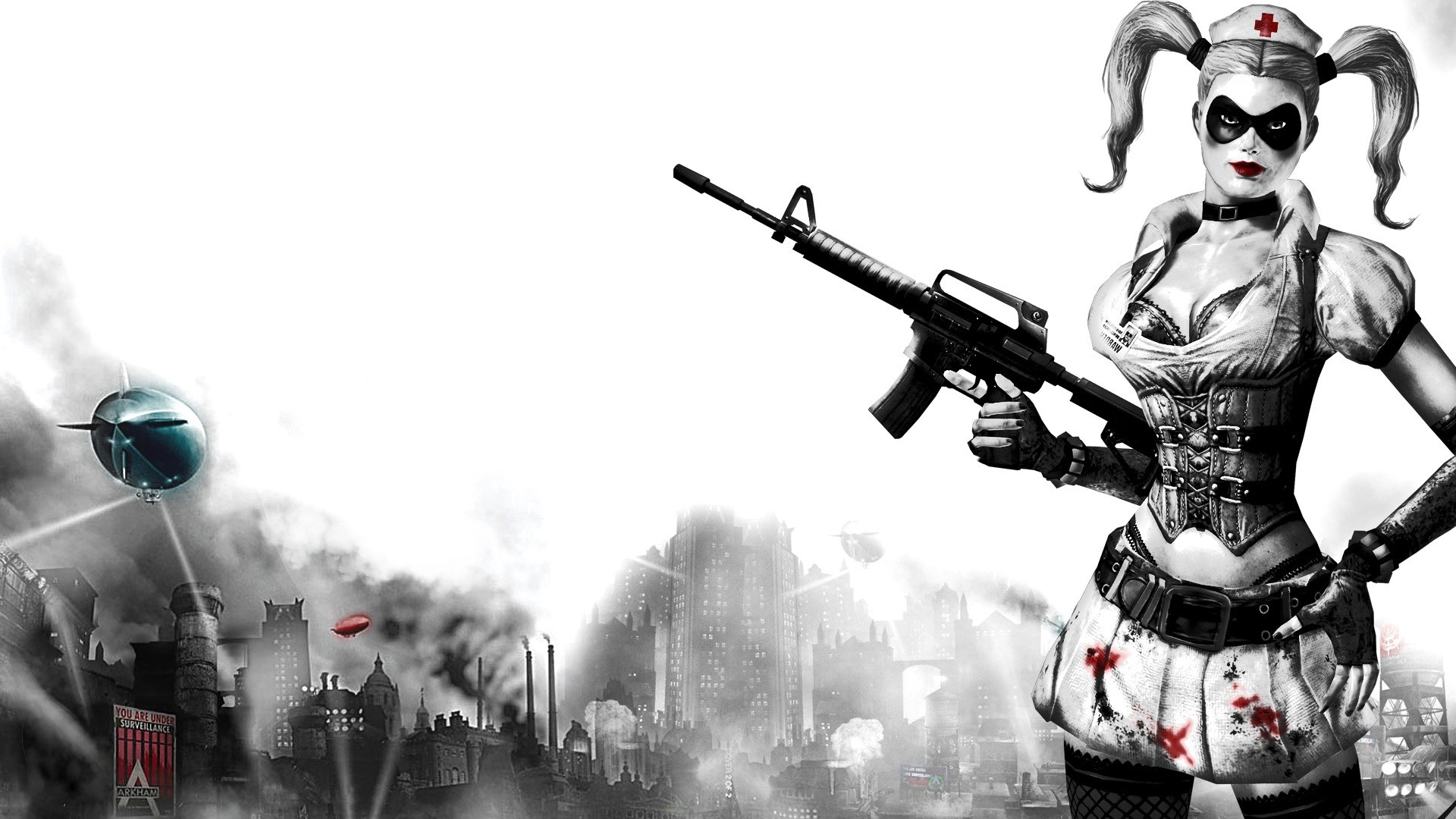 Batman Arkham City Harley Quinn fav 0 rate 0 tweet games batman arkham city Hd WallpaperWallpapersBatman