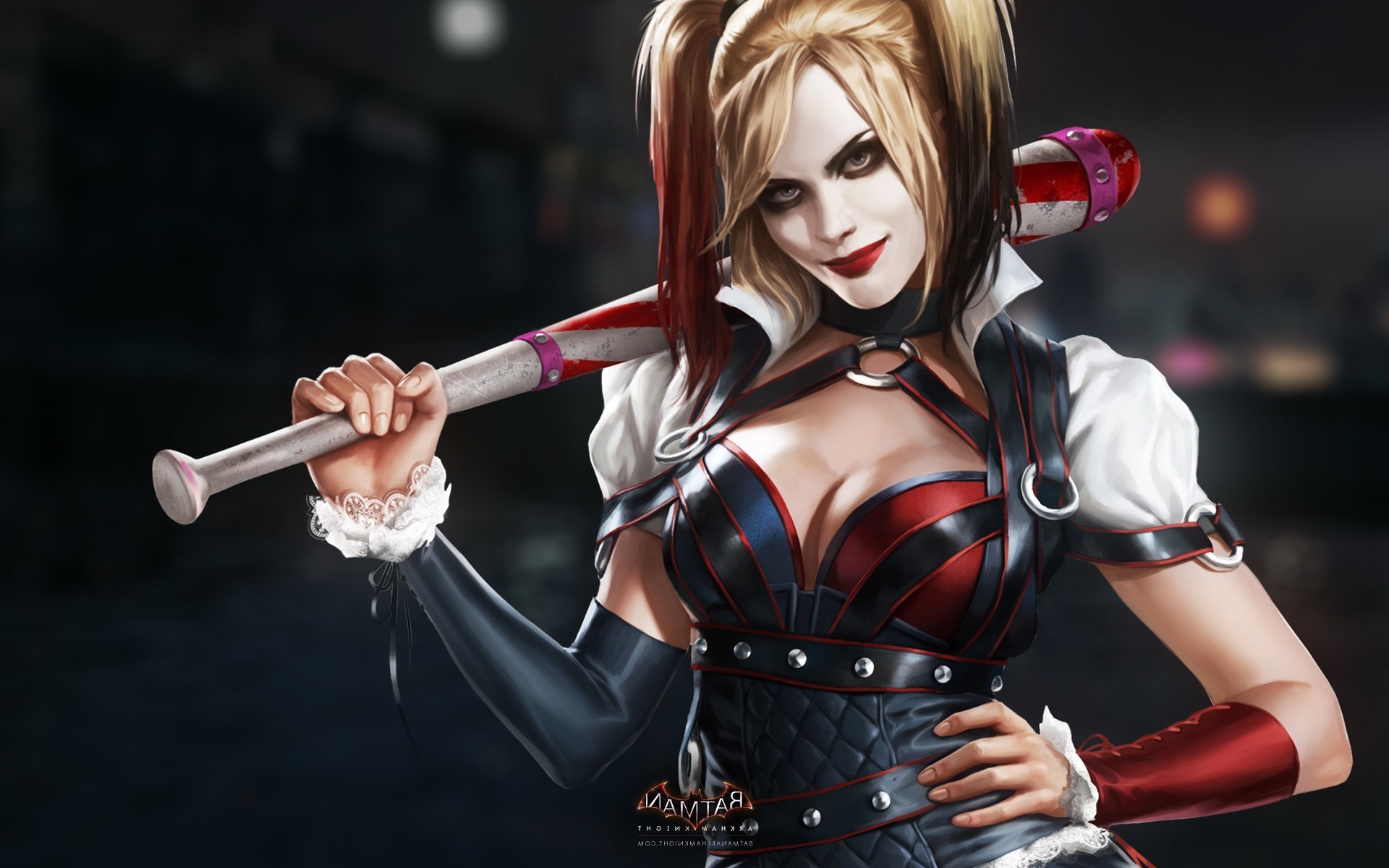 Harley Quinn, Batman, Joker, DC Comics, Digital Art Wallpapers HD