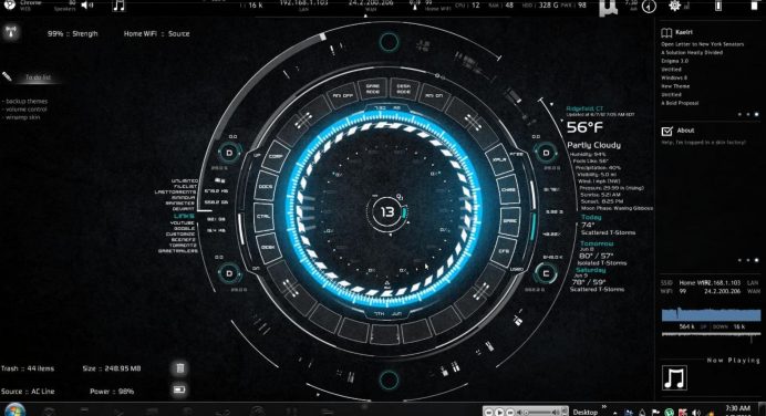 free download jarvis theme for windows 7