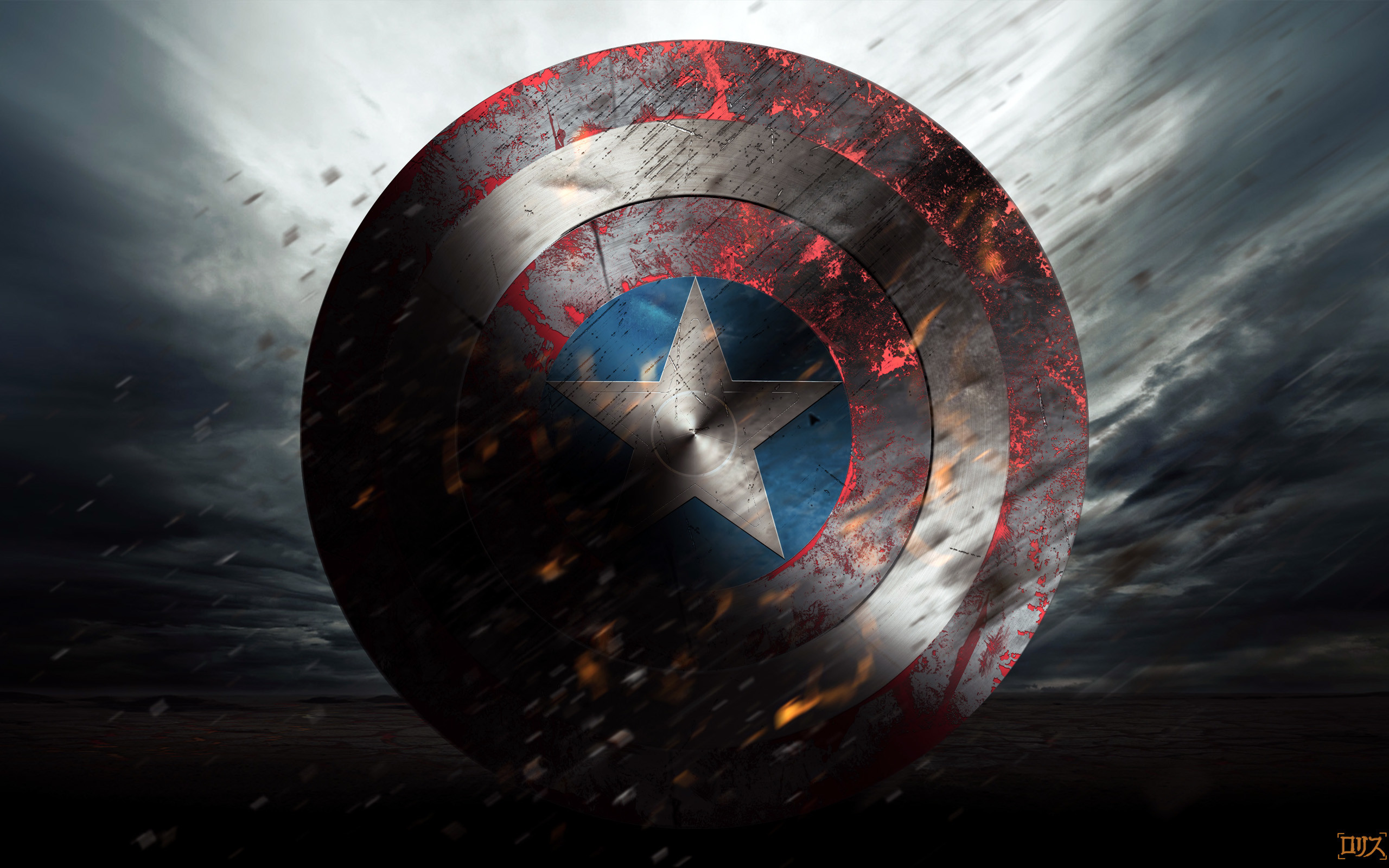 Captain America Shield Wallpaper