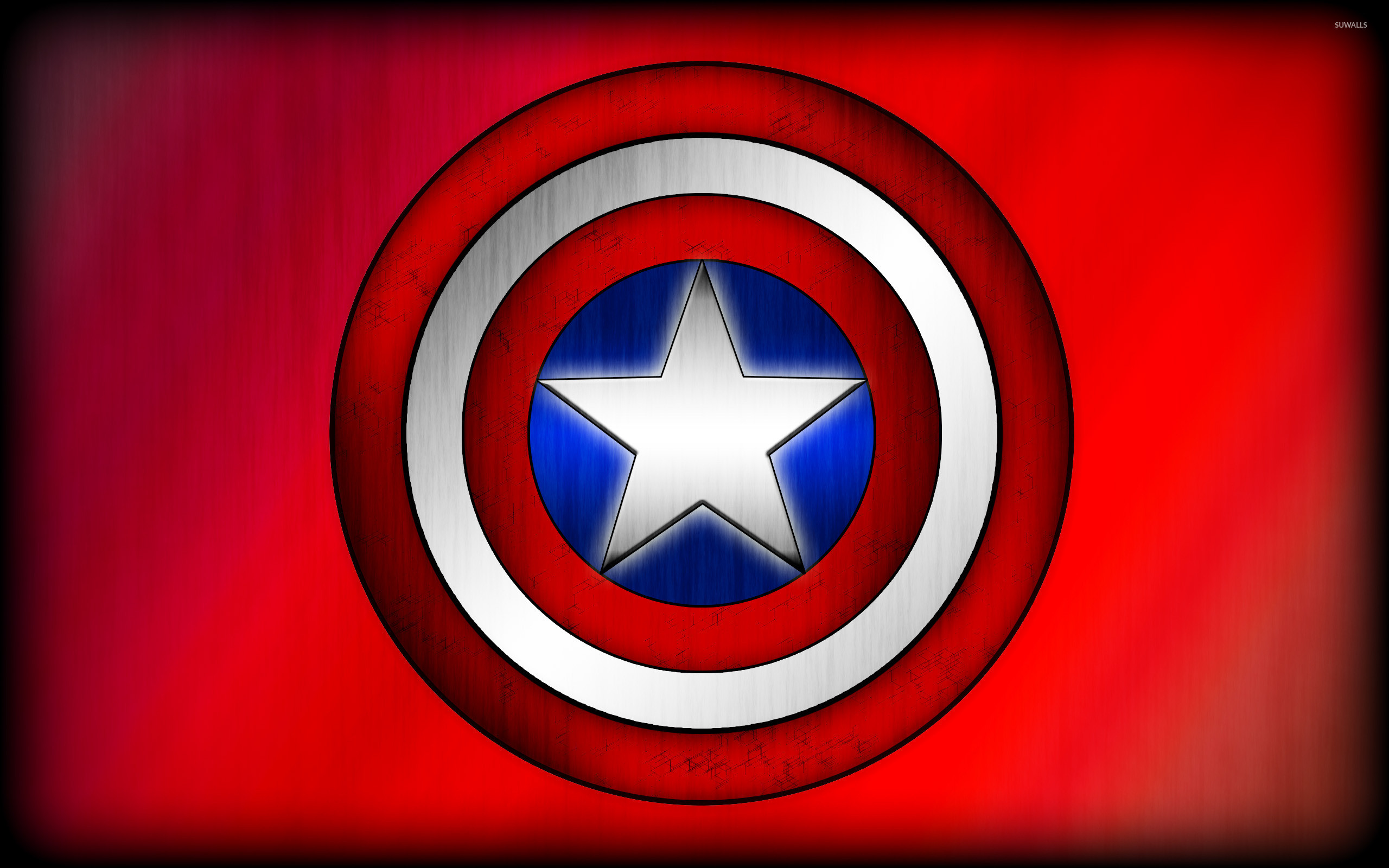 Captain America shield wallpaper