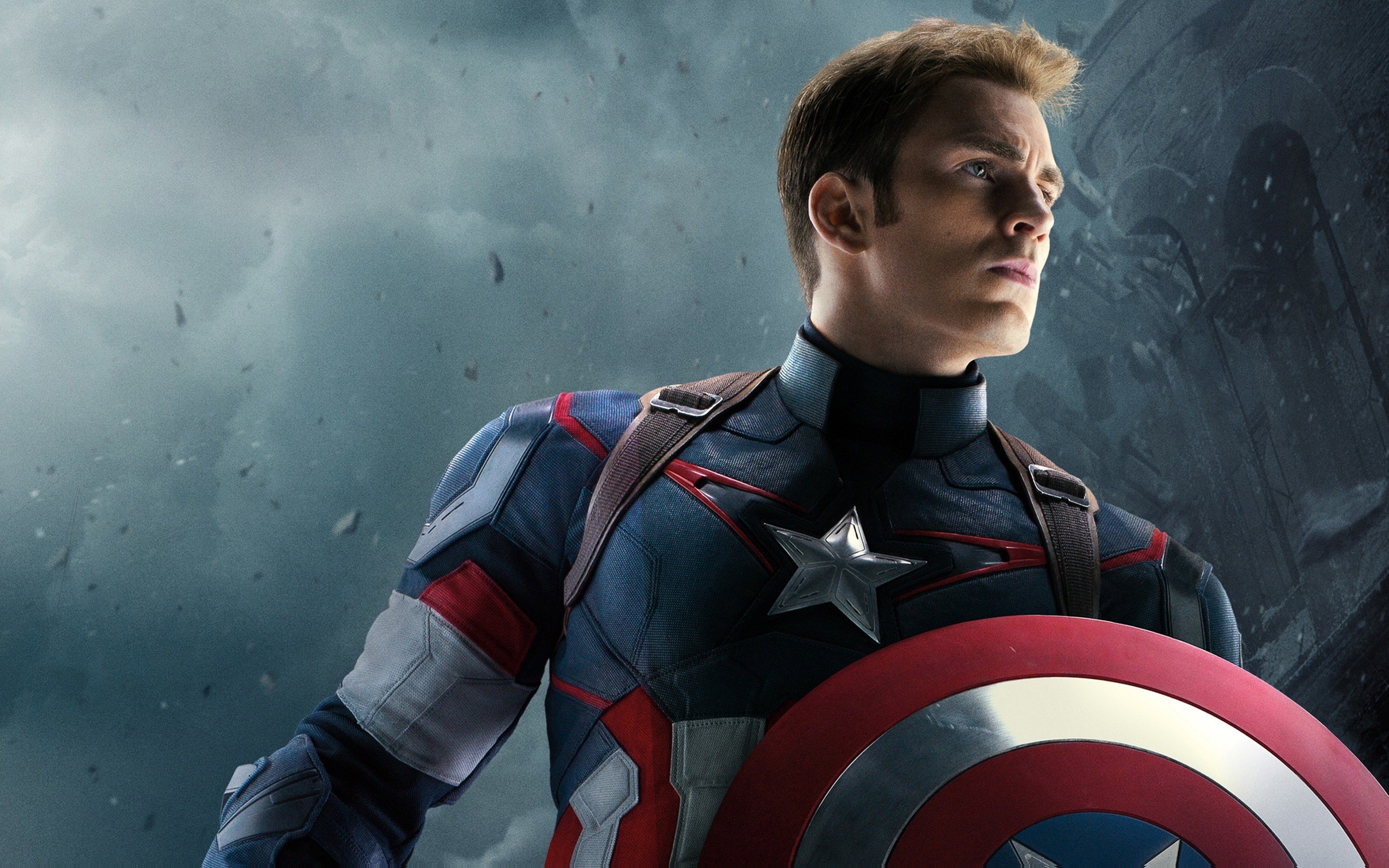 Chris-Evans-As-Captain-America-Wallpaper-HD • iOS Mode